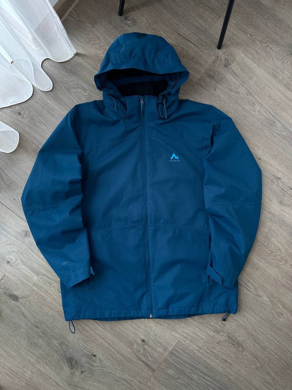 McKinlays McKINLEY Aquamax Waterproof Hooded Jacket Blue Size US XXL / EU 58 / 5 - 8 Thumbnail