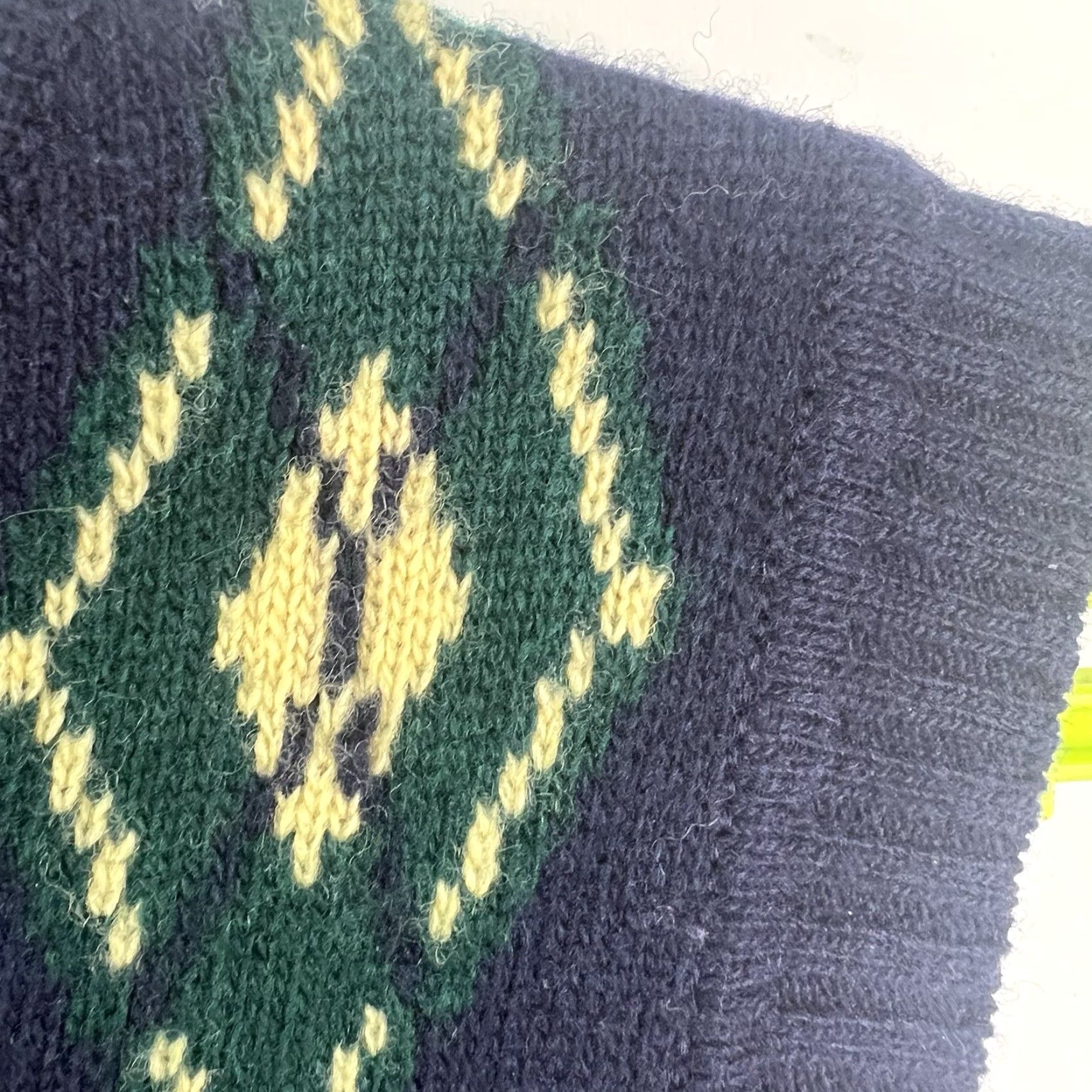 Pendleton VINTAGE Pendleton Wool Blend Argyle Vest Sleeveless Womens Medium Blue Classic 90s Size M / US 6-8 / IT 42-44 - 2 Thumbnail