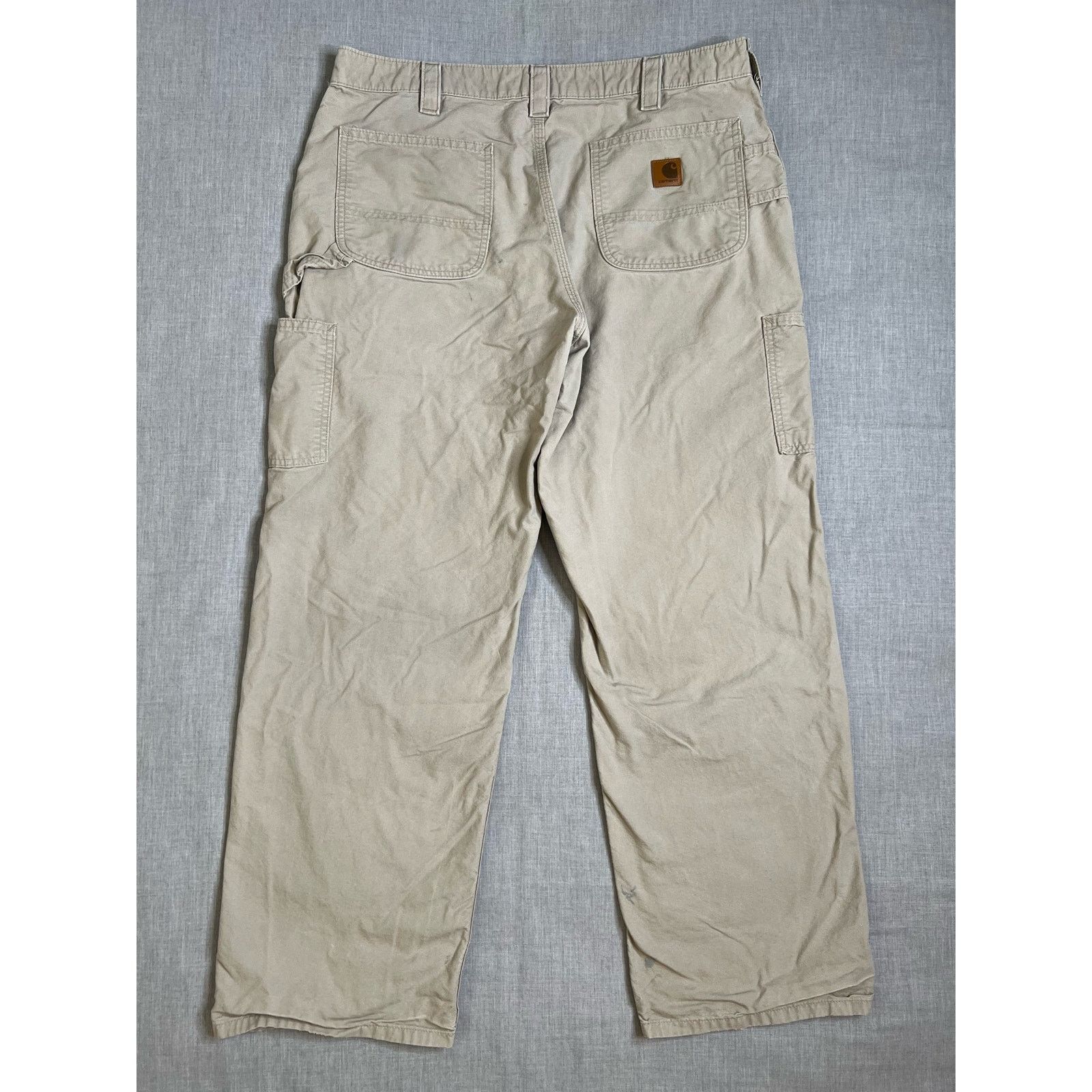 Carhartt Carhartt Original Dungaree Fit Carpenter Work Pants 38x32 Size US 38 / EU 54 - 1 Thumbnail