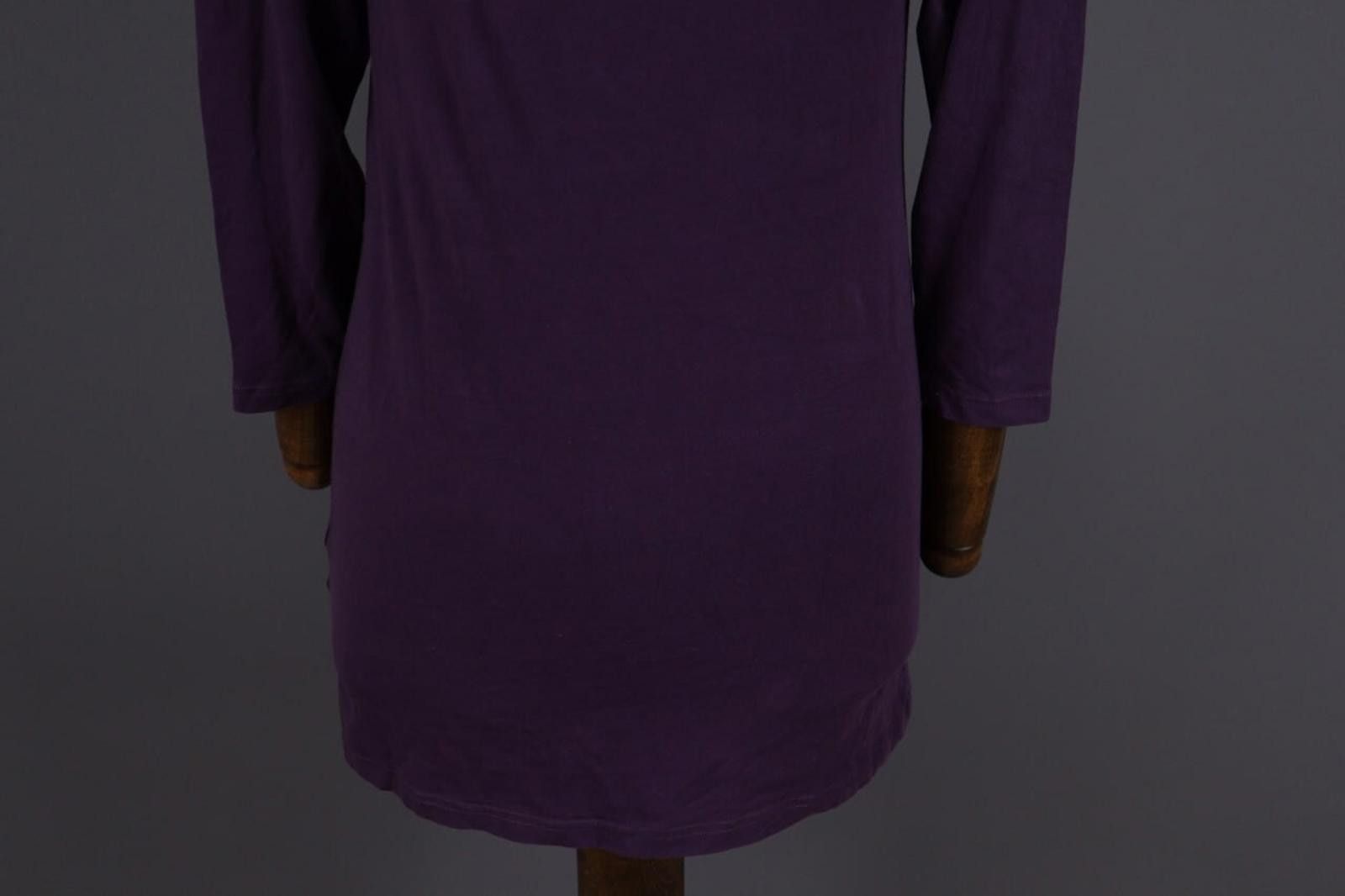 Designer Gudrun Sjoden Purple A-Line Knee Lenght Dress Size XS Size XS / US 0-2 / IT 36-38 - 11 Thumbnail