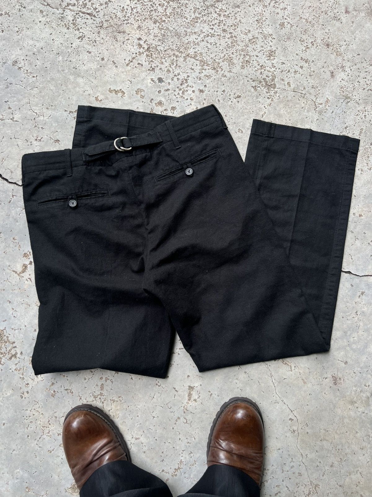 Costume National Avant Grade CoStume National Buckle Back Pants Size US 34 / EU 50 - 12 Thumbnail