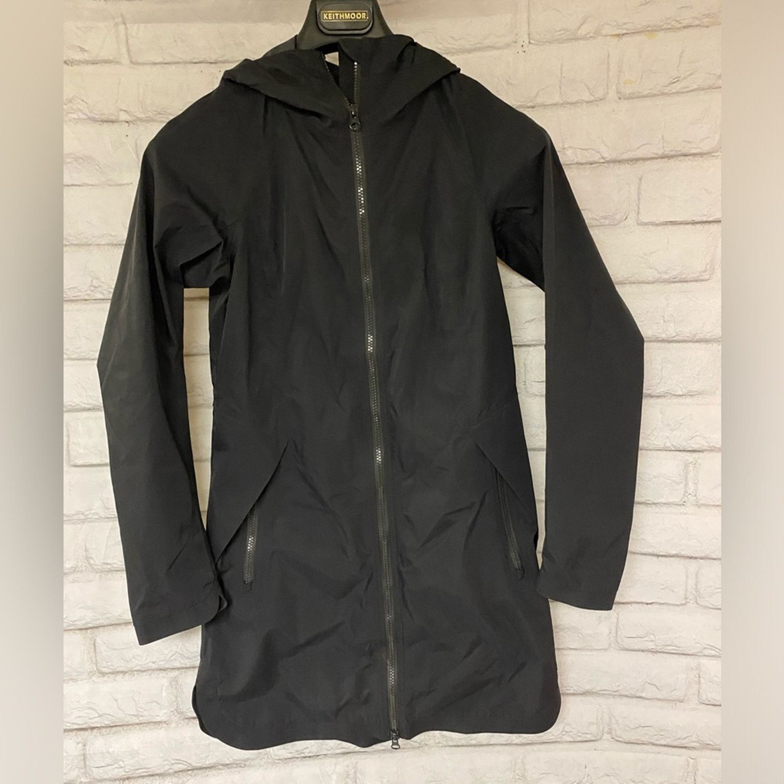 Lululemon Lululemon Raincoat Jacket Black Size XXS / US 00 / IT 34 - 8 Thumbnail
