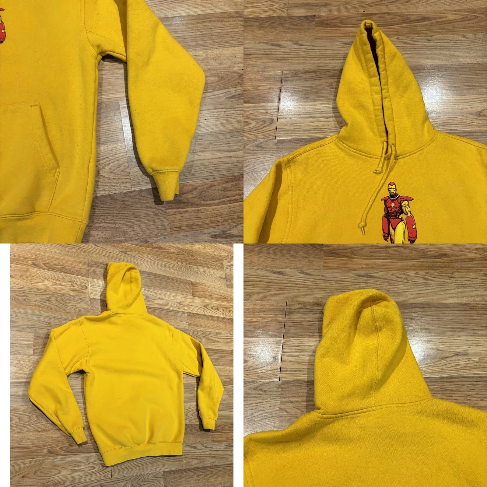 Primitive Primitive Marvel Hoodie Men L Yellow - Primitive X Marvel Hoodie, Logo, Knit Sweatshirt, Skateboard, Comics, Colorful, Hooded, Breathable Size US L / EU 52-54 / 3 - 8 Thumbnail