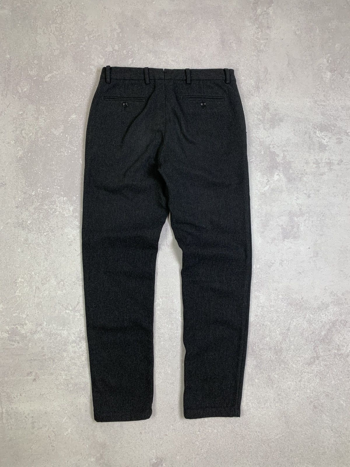 Norse Projects Norse Projects Aros Wool Pants Grey 30 Charcoal Melange Size US 30 / EU 46 - 11 Thumbnail