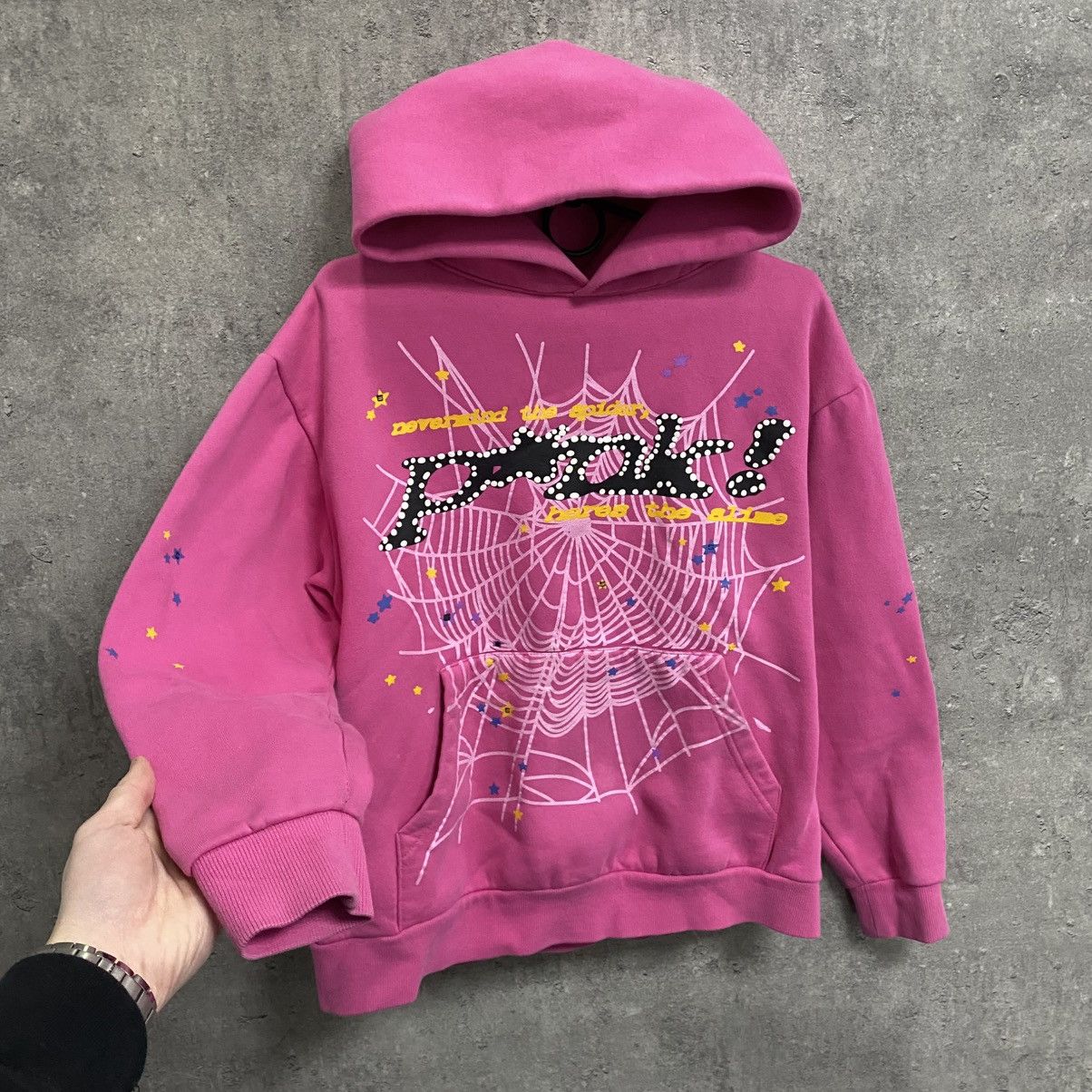 Sp5der Sp5der Hoodie Pink Size US S / EU 44-46 / 1 - 2 Thumbnail