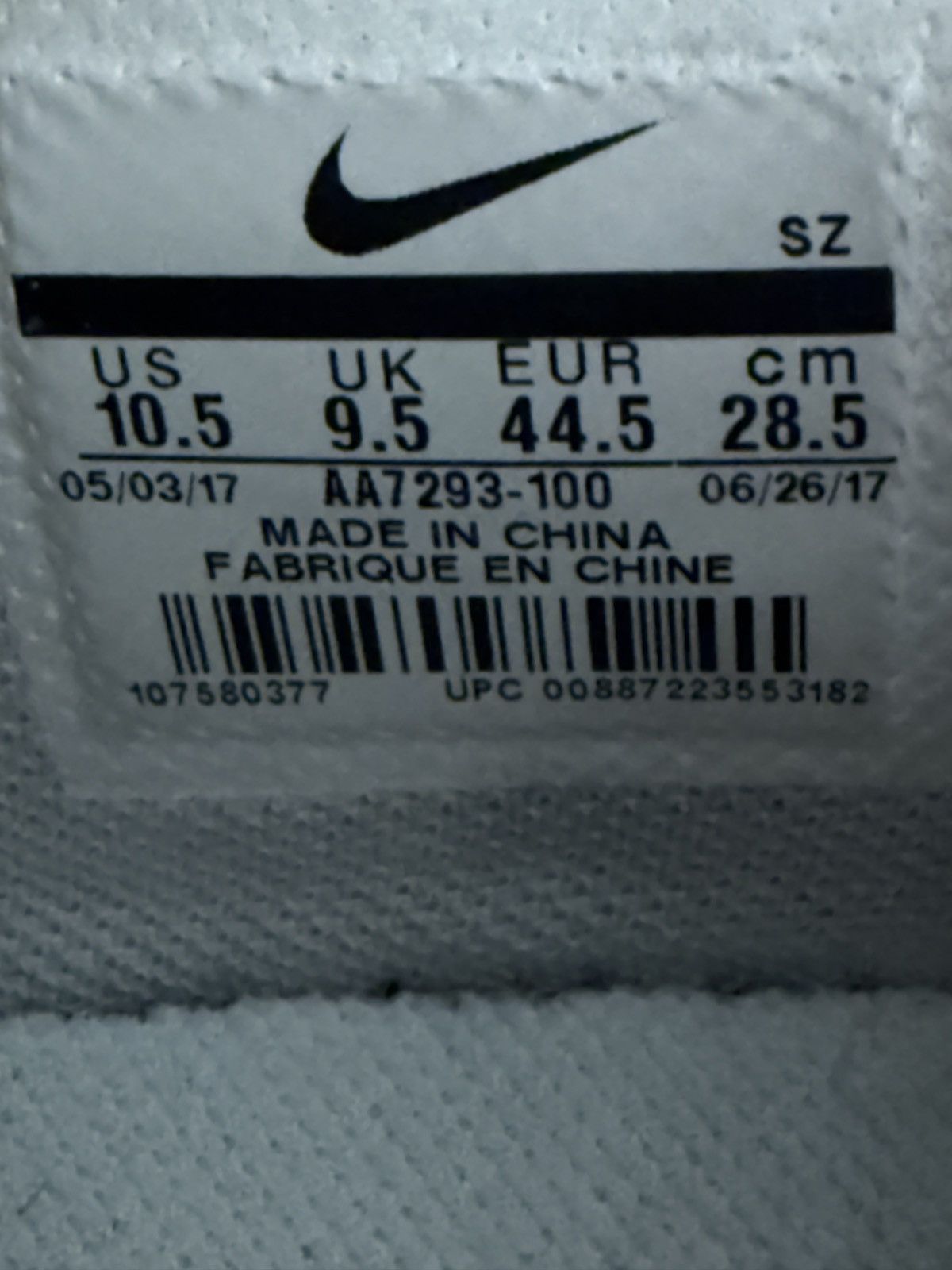Nike × Off-White Size 10.5 - Nike Air Max 90 x OFF-WHITE The Ten 2017 Size US 10.5 / EU 43-44 - 7 Thumbnail