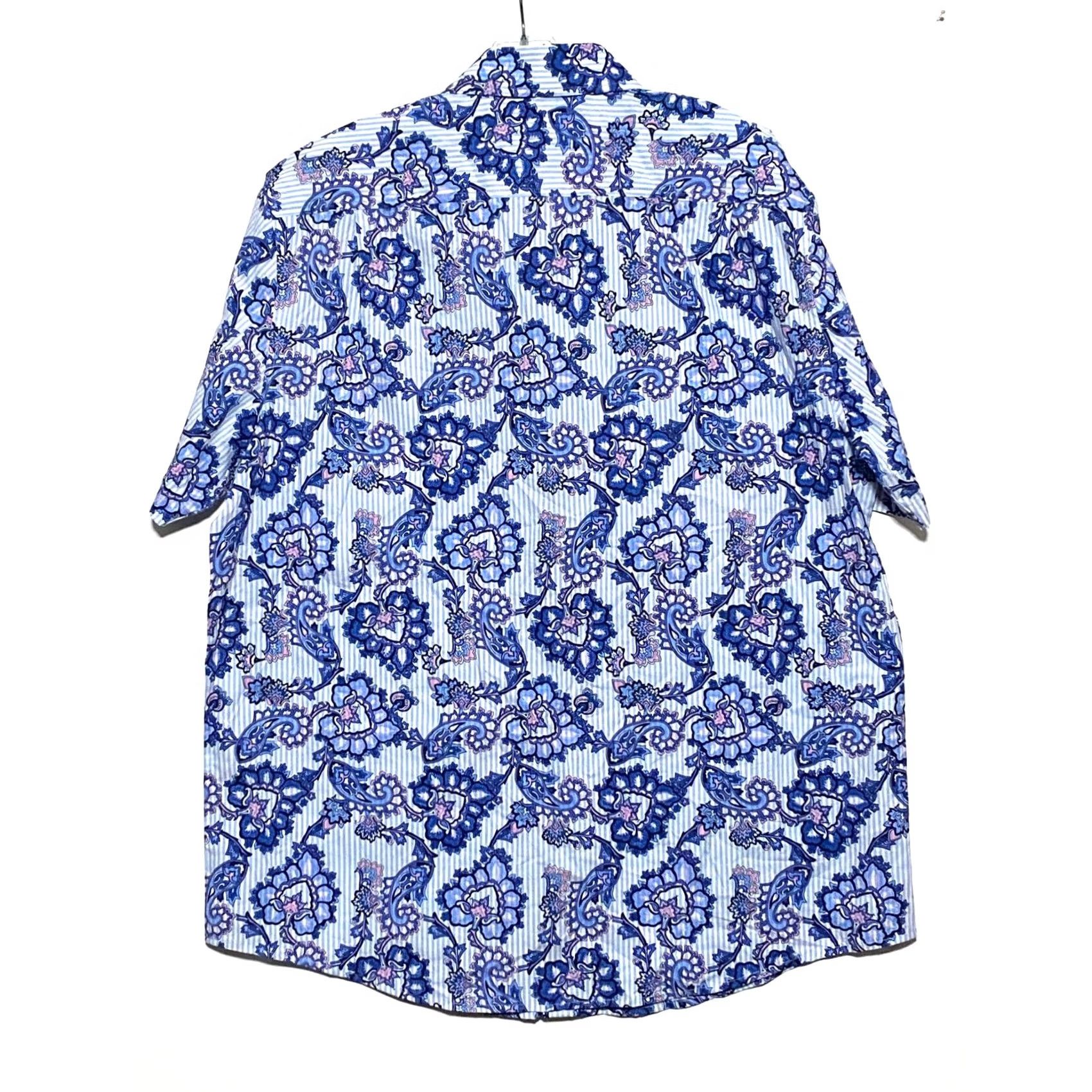 Club Room VINTAGE Club Room Paisley Button Shirt Mens XL Preppy Beach NWT Size US XL / EU 56 / 4 - 3 Thumbnail