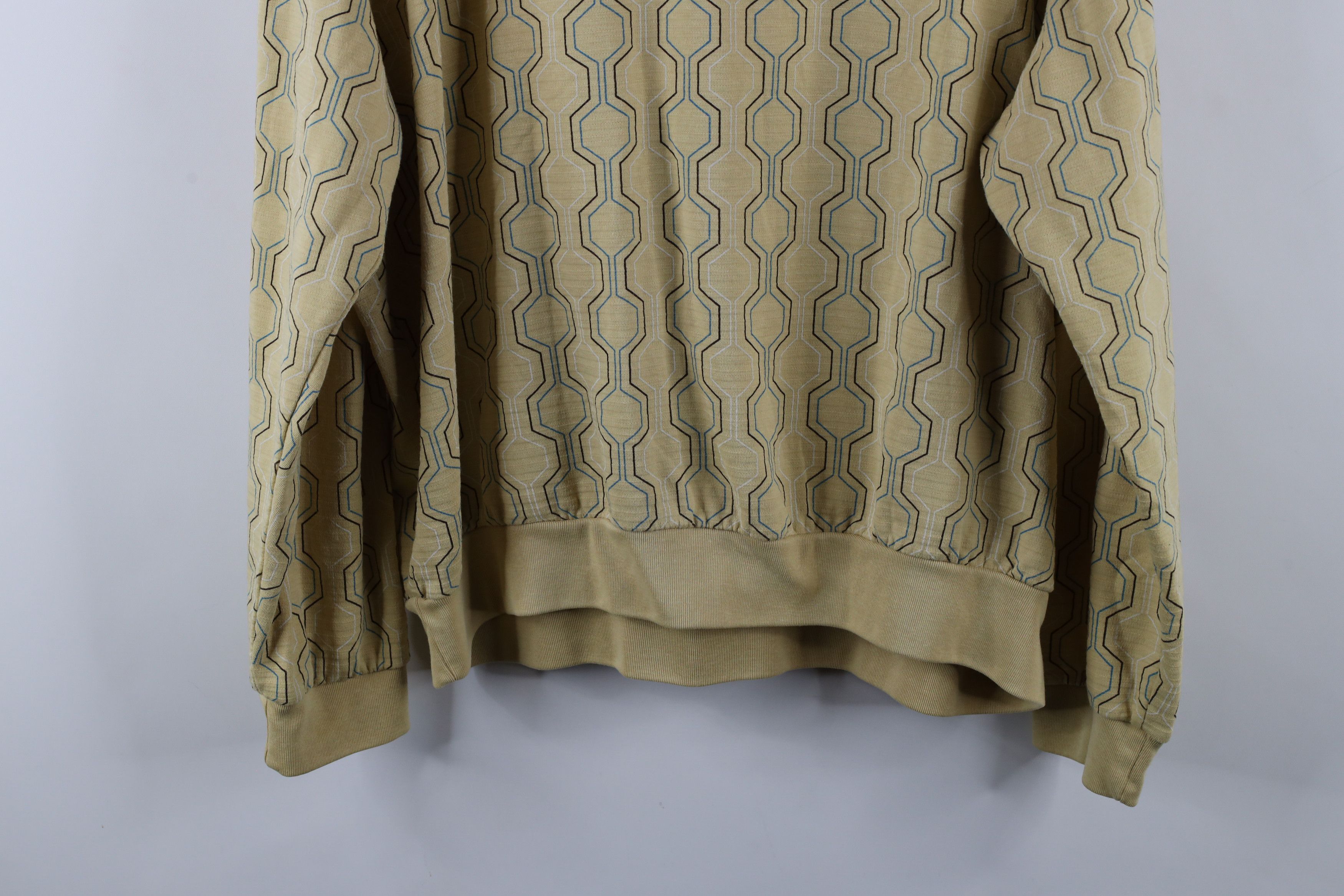 Vintage Vintage 90s Streetwear Collared Long Sleeve Pullover Polo Size US XXL / EU 58 / 5 - 11 Thumbnail