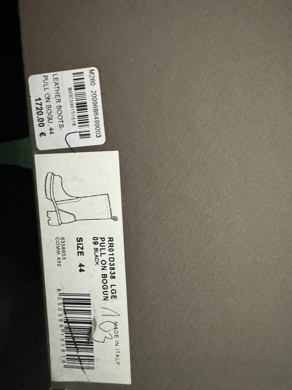 Balenciaga Runner Burgundy size 44