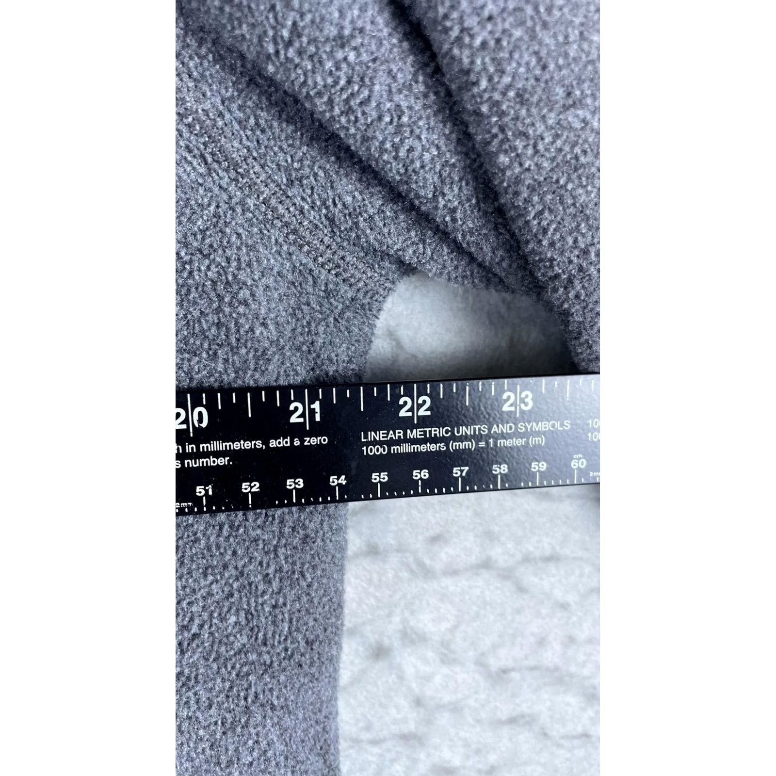 Vintage L.L. Bean Jacket Womens Large Gray Fleece Full Zip Collared Pockets Outdoor Size L / US 10 / IT 46 - 4 Thumbnail