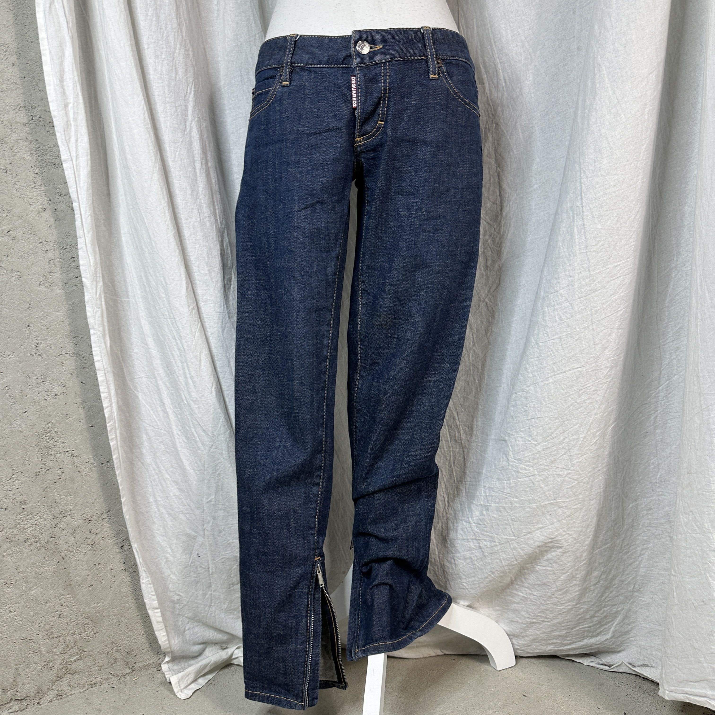 Dsquared2 × Vintage Women's Jeans Dsquared2 Size 27" / US 4 / IT 40 - 7 Thumbnail