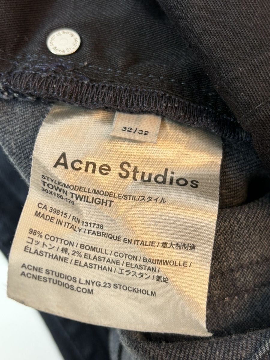 Acne Studios Acne studios town twilight denim pants 32 Size US 32 / EU 48 - 4 Thumbnail