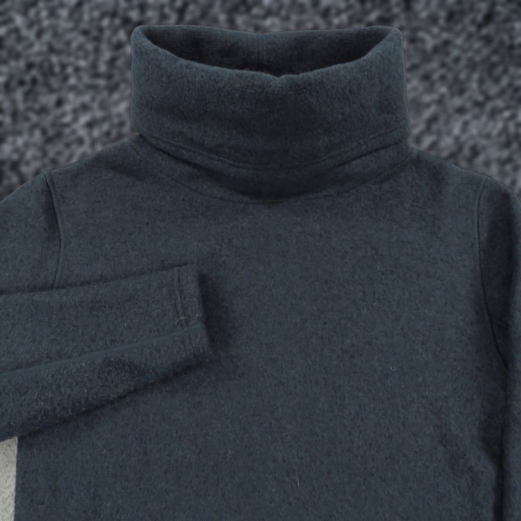 Smartwool VINTAGE SmartWool Womens Small Sweater Twilight Blue Merino Cowl Turtle Pullover Pouch Size S / US 4 / IT 40 - 1 Thumbnail
