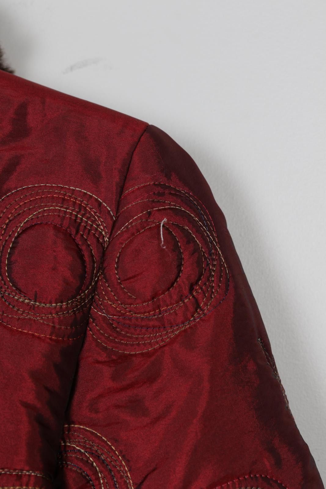 Unknown London 00's ON by Leboff Spiral Fitted Puffer Jacket Size M / US 6-8 / IT 42-44 - 4 Thumbnail