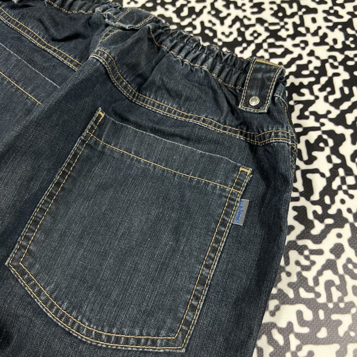 Japanese Brand Vintage Y2K Japanese Wide Baggy Jeans Skate Sk8 Jnco Style Size 25" / US 0 / IT 36 - 11 Thumbnail