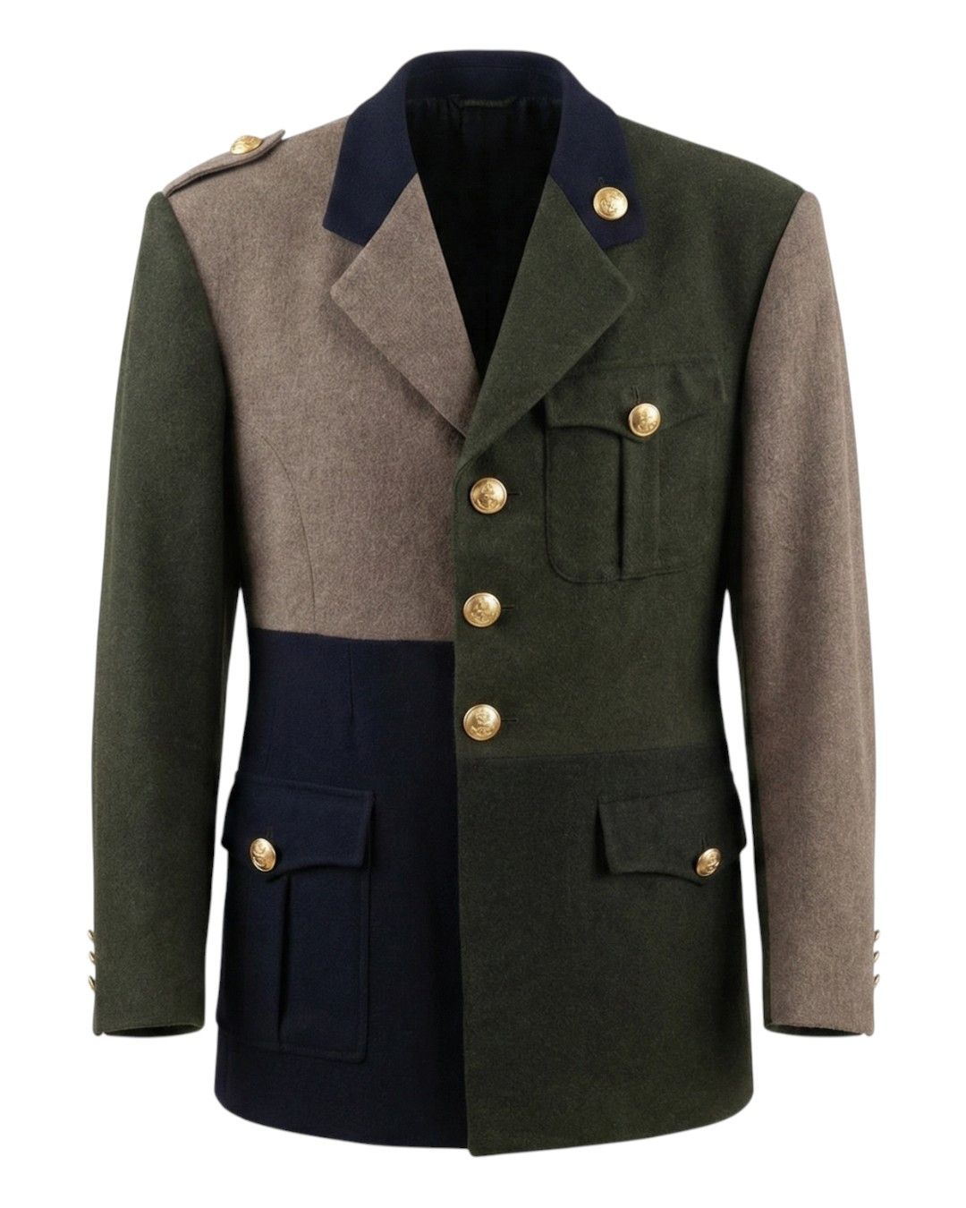 Dolce & Gabbana WOOL ARMY JACKET Size US M / EU 48-50 / 2 - 1 Thumbnail