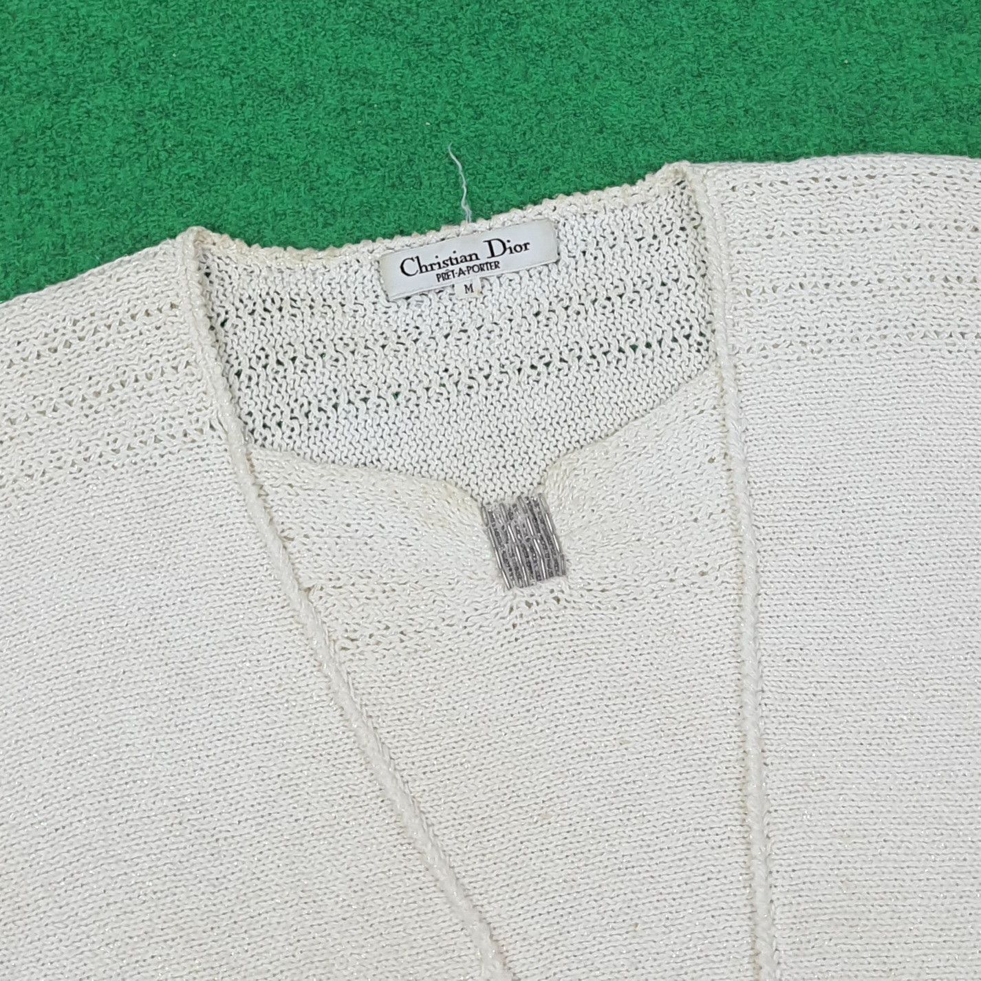 Christian Dior Monsieur Vintage Christian Dior Pret-A-Poster Knittedwear C239N43 Size S / US 4 / IT 40 - 2 Thumbnail