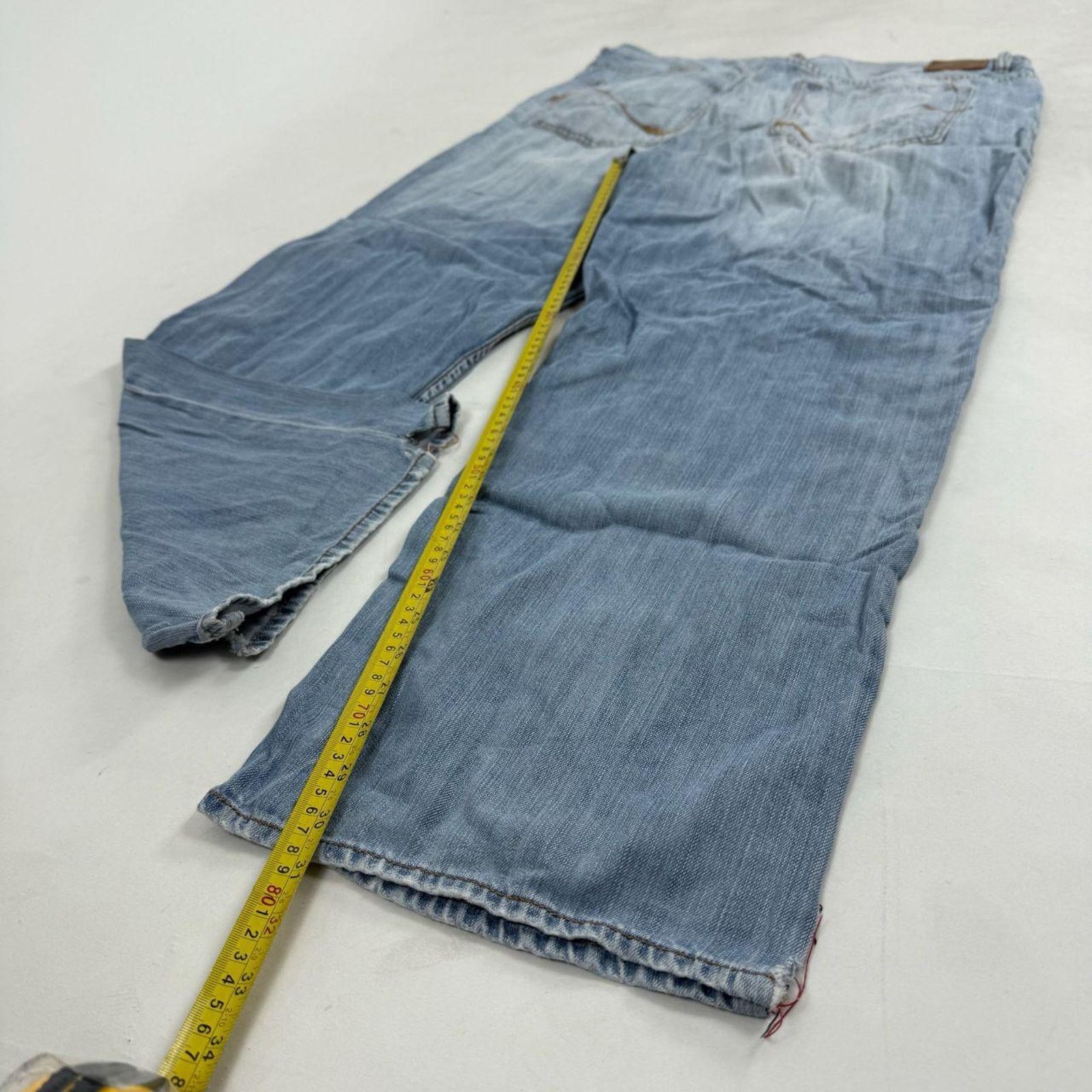 Ecko Unltd. × JNCO × Vintage Vintage y2k grunge ecko unltd skater baggy wide leg jeans Size US 38 / EU 54 - 3 Thumbnail