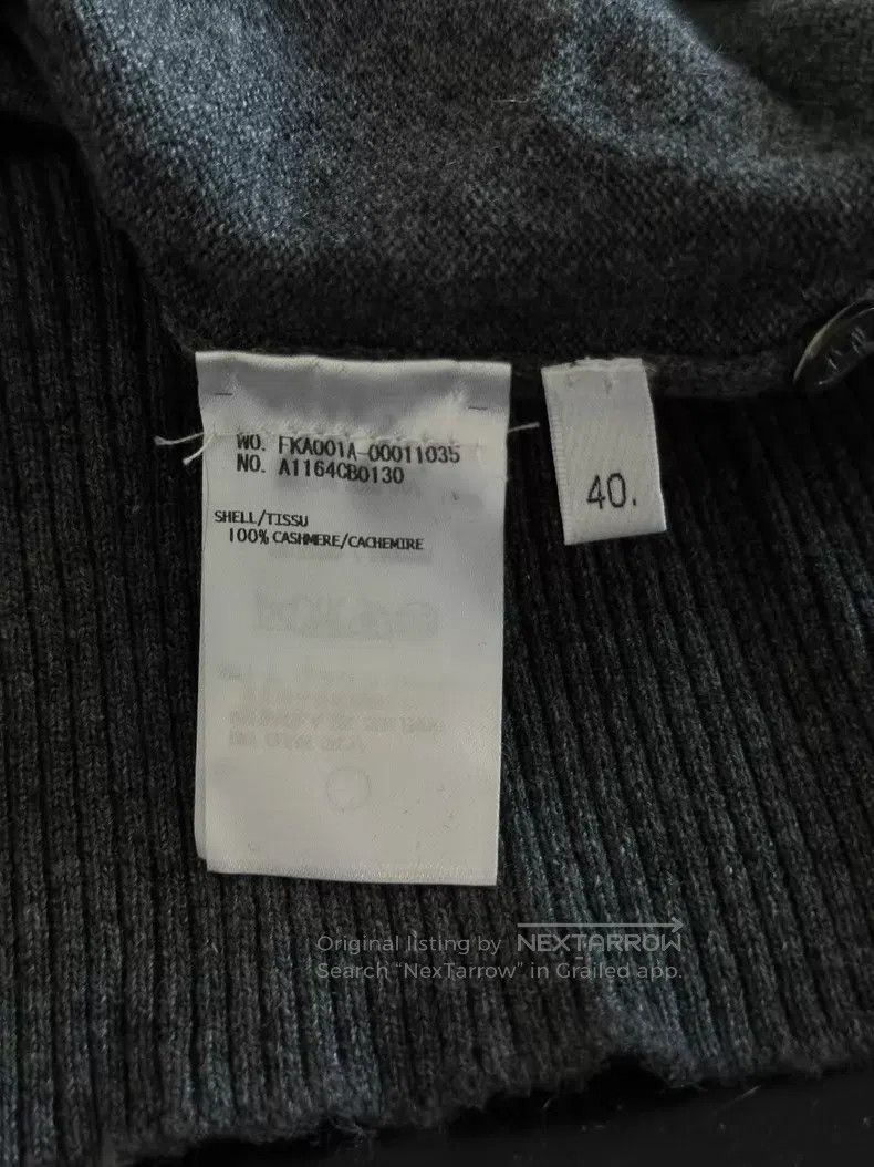 Thom Browne Thom Browne Medium gray cashmere sweater Size US XXS / EU 40 - 4 Thumbnail