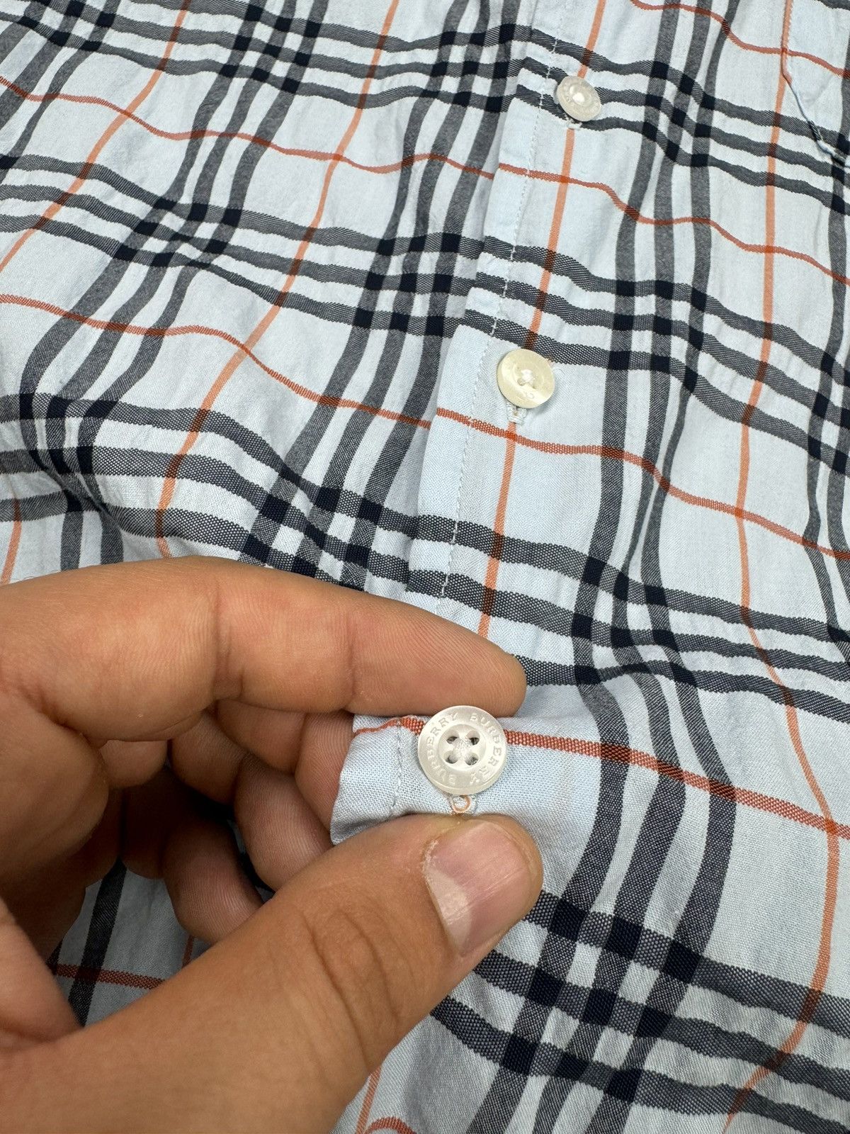 Burberry Vintage Y2K Style Burberry London Nova Check Checkered Shirt Size US M / EU 48-50 / 2 - 9 Thumbnail
