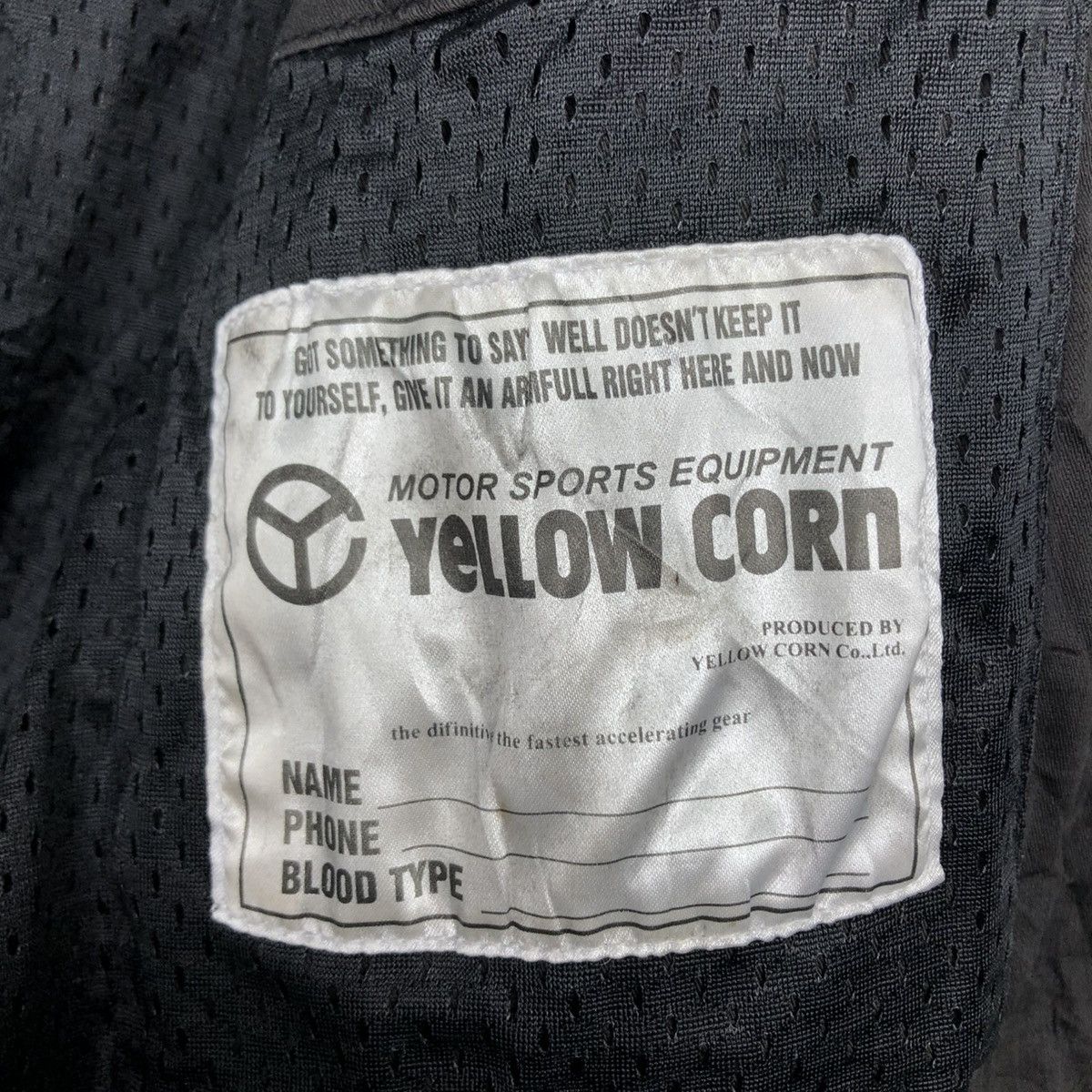 Vintage 🔥VINTAGE BIKER JACKET YELLOW CORN BIG LOGO SLEDGE HAMMER Size US L / EU 52-54 / 3 - 23 Thumbnail