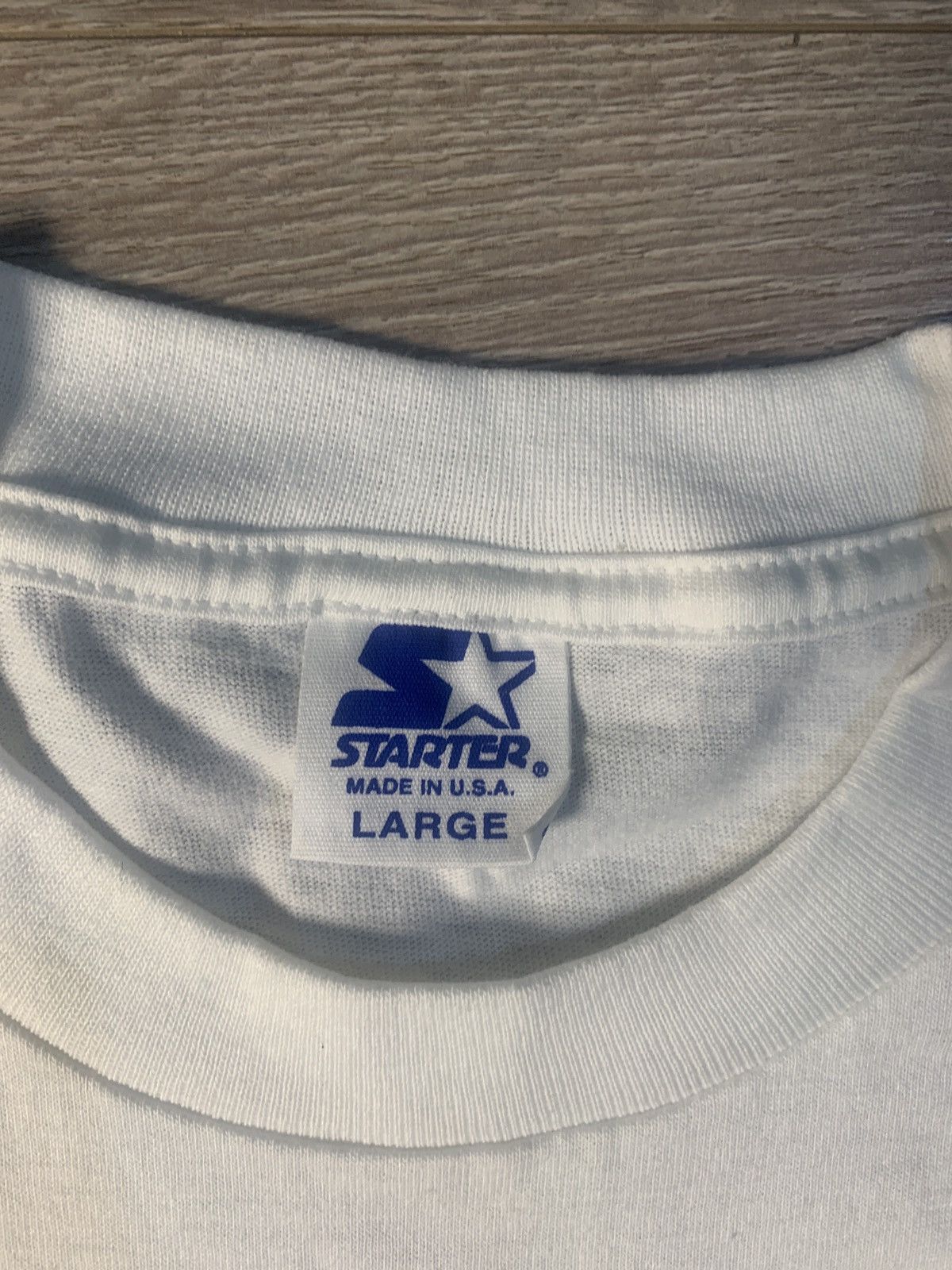 NFL × Starter × Vintage Vintage NFL Starter Carolina Panthers T-shirt 1996 Size US L / EU 52-54 / 3 - 3 Thumbnail
