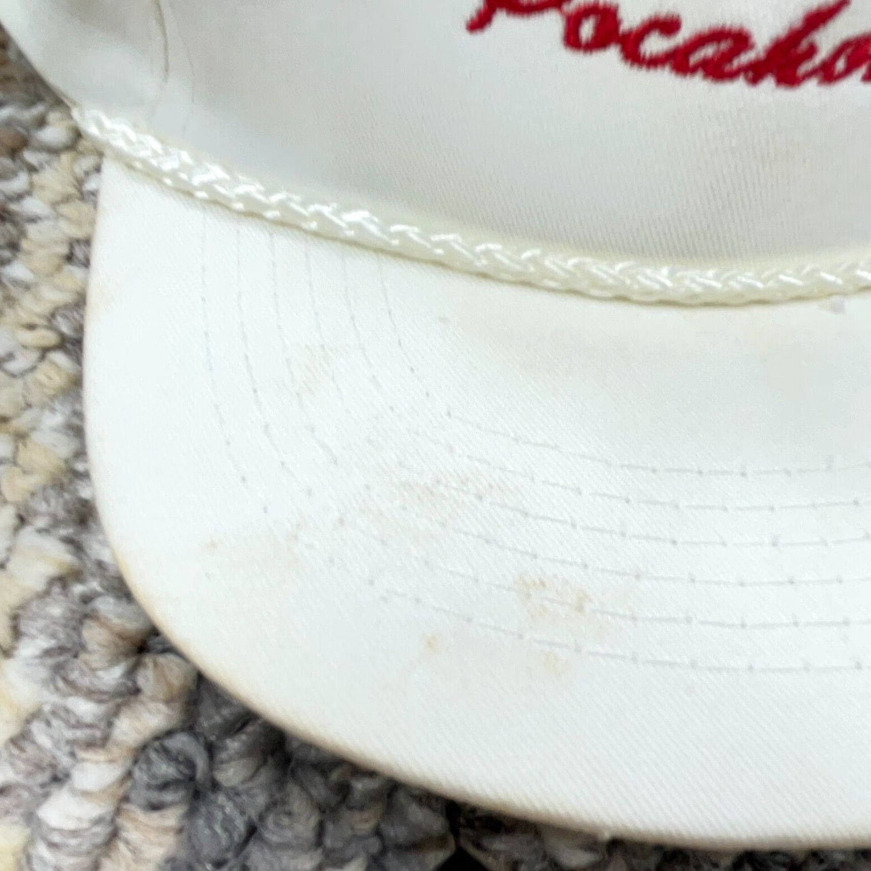 Vintage VINTAGE Norfolk Southern Trucker Hat Cap 90s Rope Snap Back Pocahontas Railroad Size ONE SIZE - 3 Thumbnail