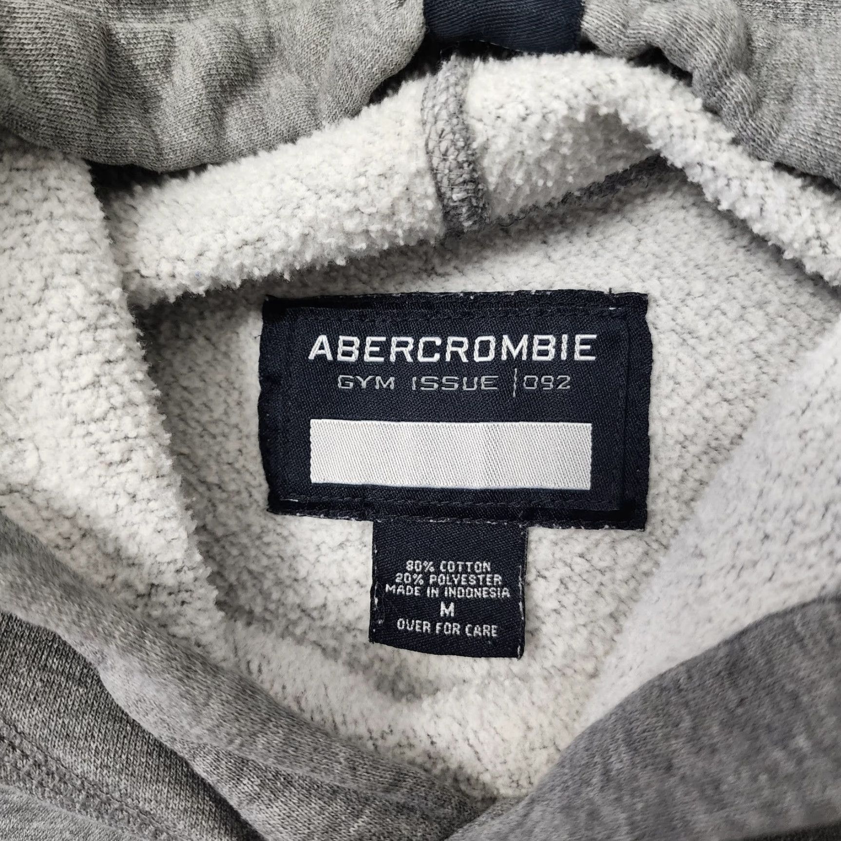 Abercrombie & Fitch VINTAGE Abercrombie & Fitch Hoodie Mens M Gray Gym Issue Skater Surf Grunge Pullover Size US M / EU 48-50 / 2 - 3 Thumbnail