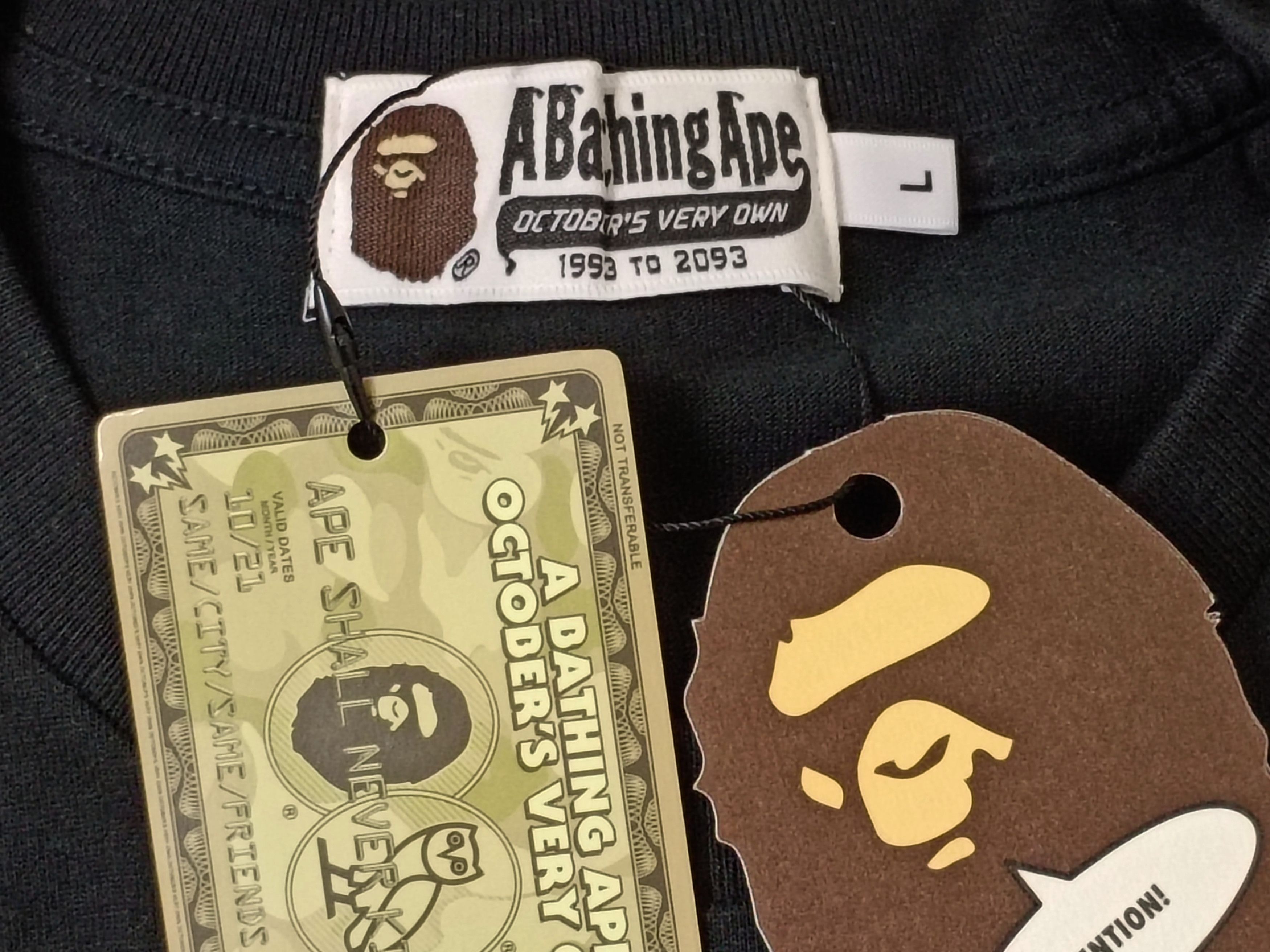 Bape × October's Very Own Bape Tee Size US XL / EU 56 / 4 - 5 Thumbnail