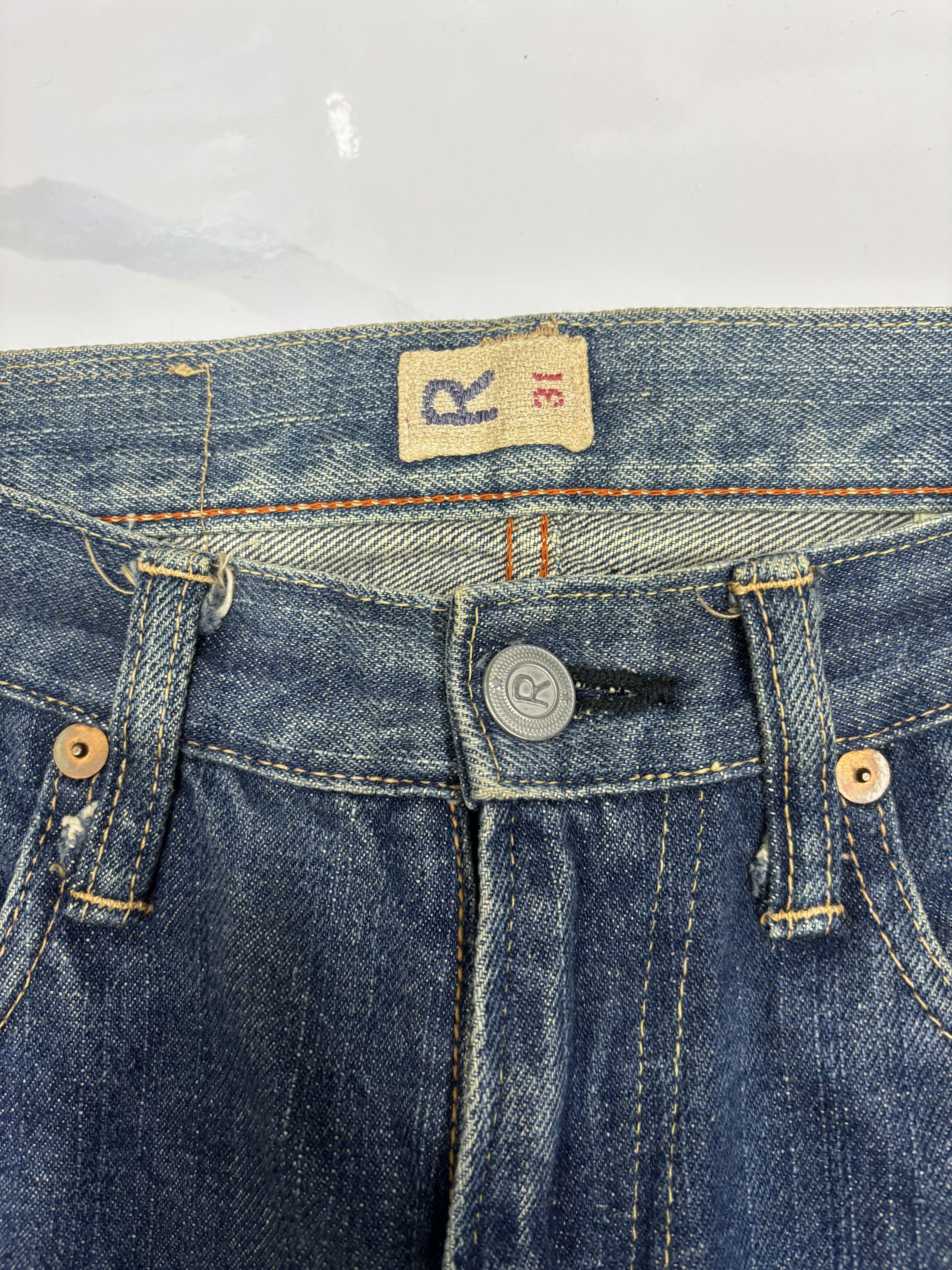 45rpm Vintage 45rpm Wide Leg Jeans By Kapital Kiro Hirata Size US 26 / EU 42 - 10 Thumbnail