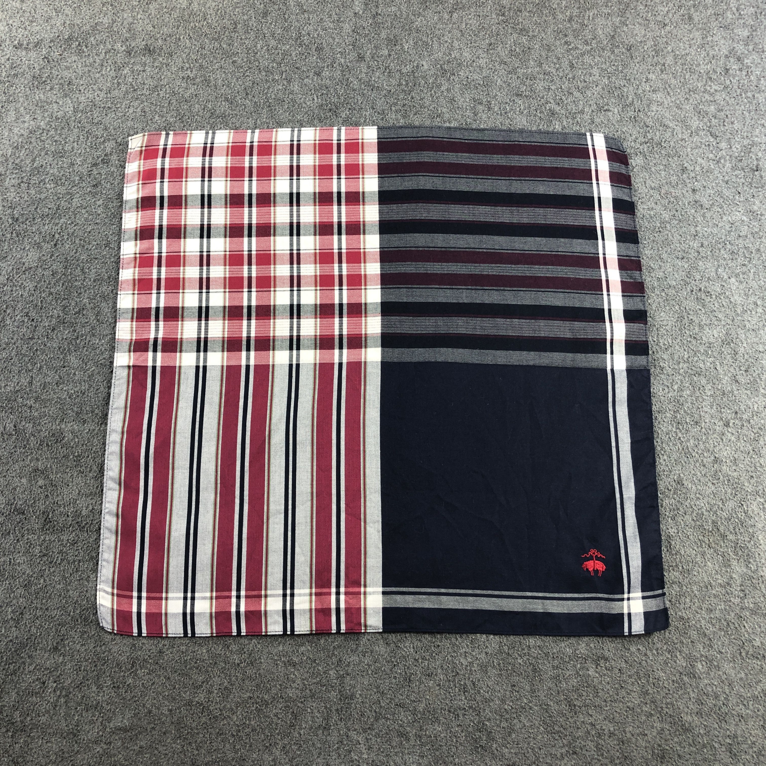 Brooks Brothers × Vintage Brooks Brothers Handkerchief Neckerchief Bandana H2799 Size ONE SIZE - 1 Thumbnail