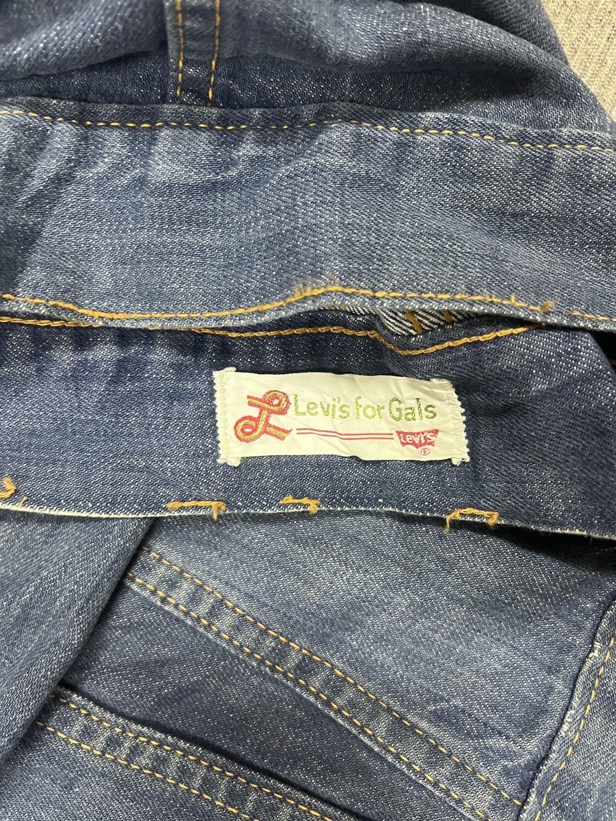 Levi's Vintage 70s levis for gals big e snap button Size L / US 10 / IT 46 - 8 Thumbnail