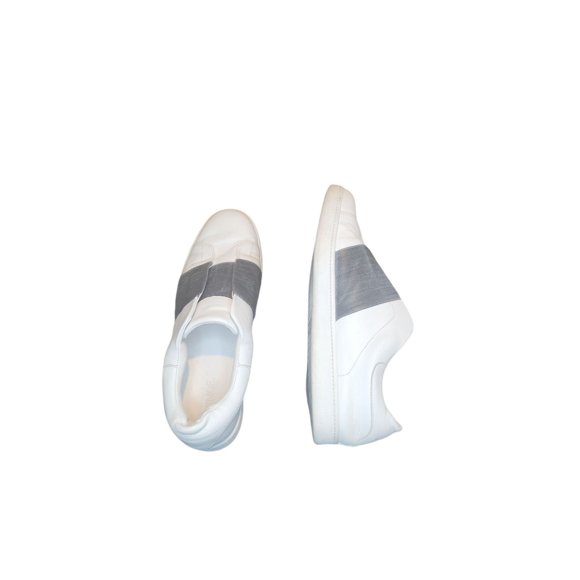 Vince Vince Sneakers Women Sz 9 Leather Slip On White Designer Eve Size US 9 / IT 39 - 5 Thumbnail