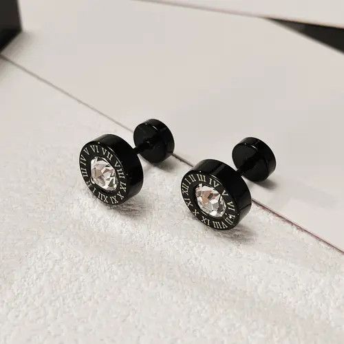 Jewelry Crazy Earrings One Pairs Chrome Jewelry Size ONE SIZE - 4 Thumbnail