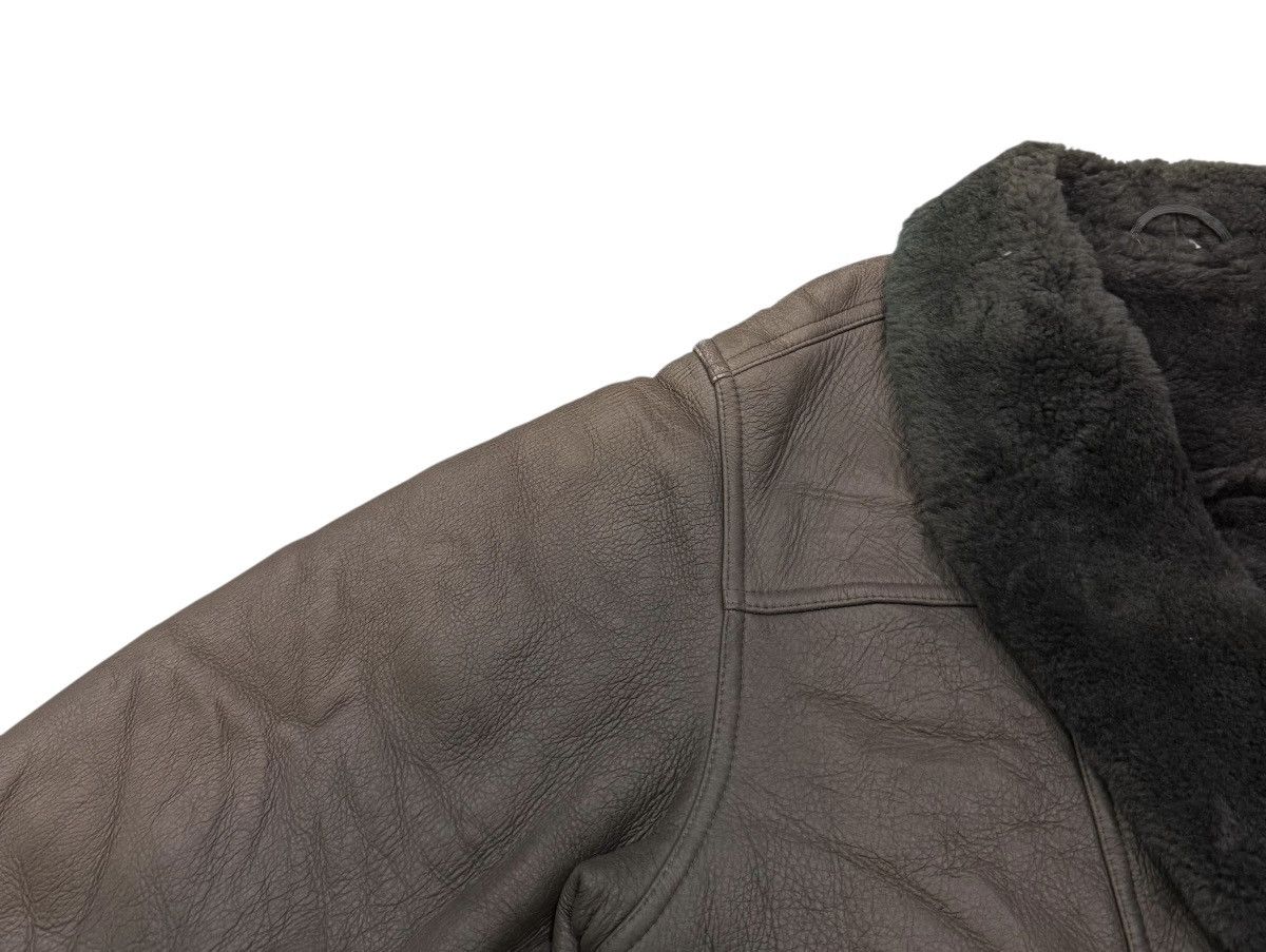 Leather Vintage Sheepskin Shearling Avant Garde Leather Jacket Size US M / EU 48-50 / 2 - 5 Thumbnail