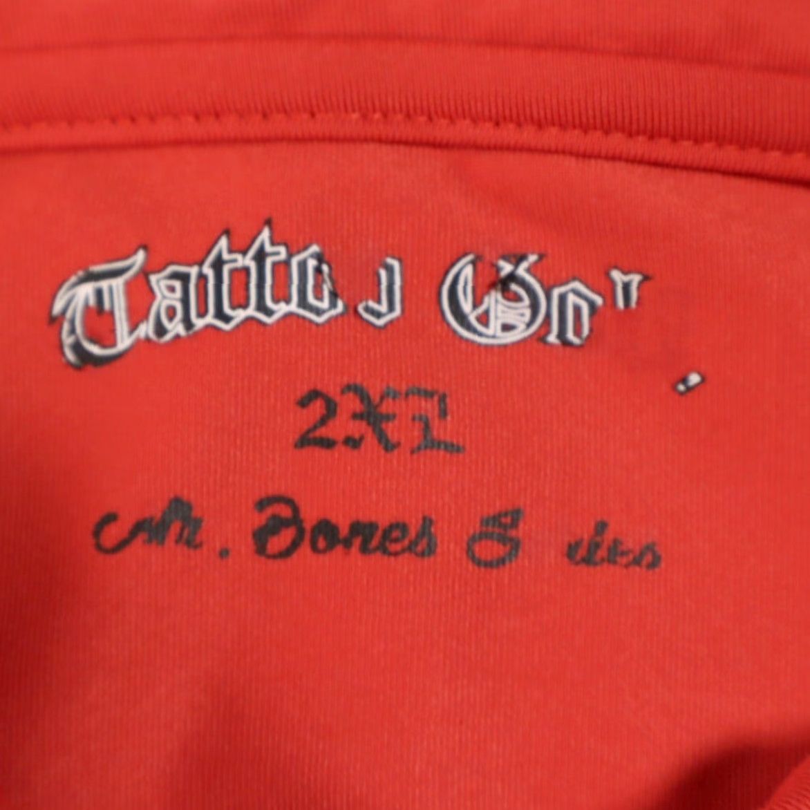 Bones Tattoo Golf Bones Polyester Solid Polo Shirt Red Men's 2XL Size US XXL / EU 58 / 5 - 5 Thumbnail