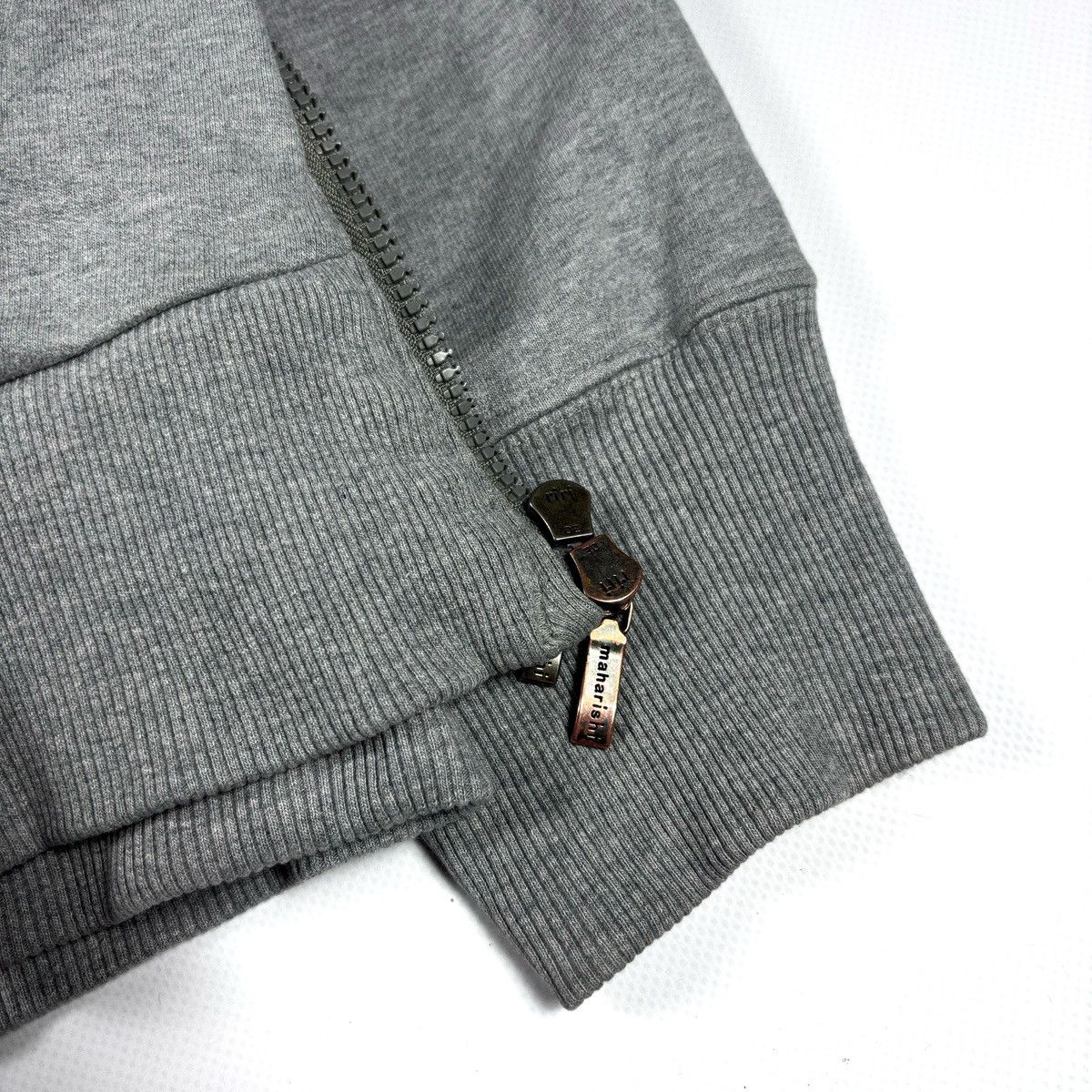 Maharishi Maharishi Skull Logo Zip Hoodie Vintage Size US M / EU 48-50 / 2 - 6 Thumbnail