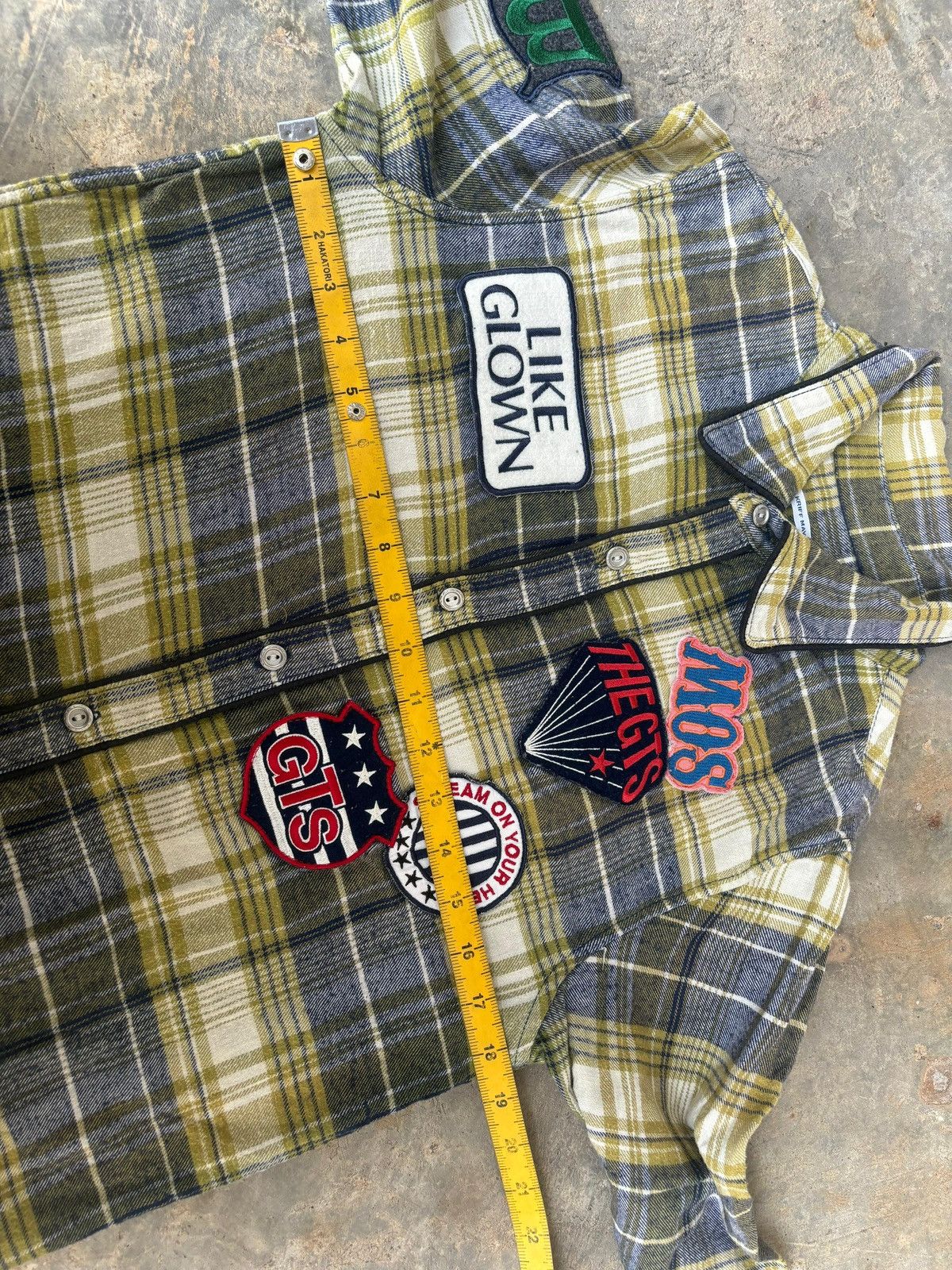 Hysteric Glamour Y2k Kriff Mayer Patchworck Shirt Size US M / EU 48-50 / 2 - 10 Thumbnail