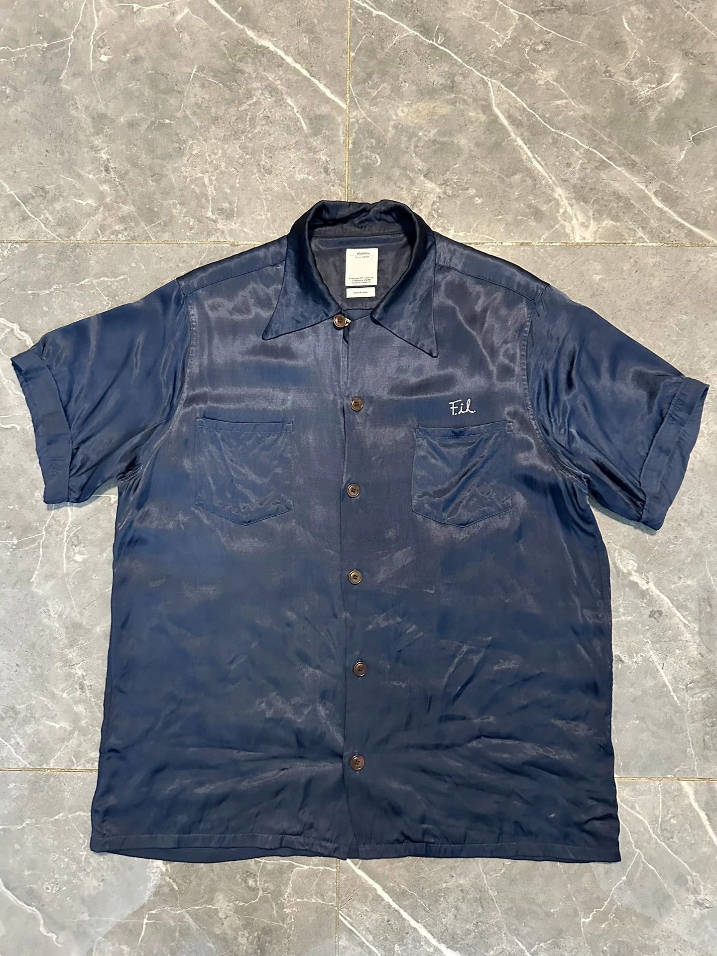 Visvim Visvim17SS IRVING SHIRT S/S (SL RAYON) PEERLESS | Grailed