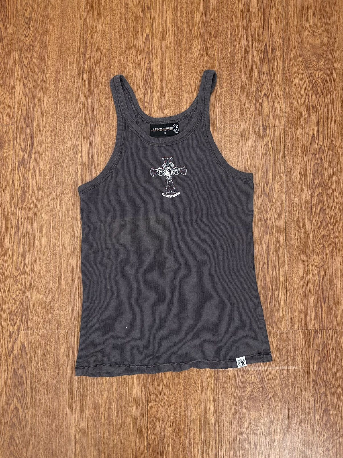 If Six Was Nine × Japanese Brand × Le Grande Bleu (L.G.B.) T&C cross sleeveless Size US M / EU 48-50 / 2 - 2 Thumbnail