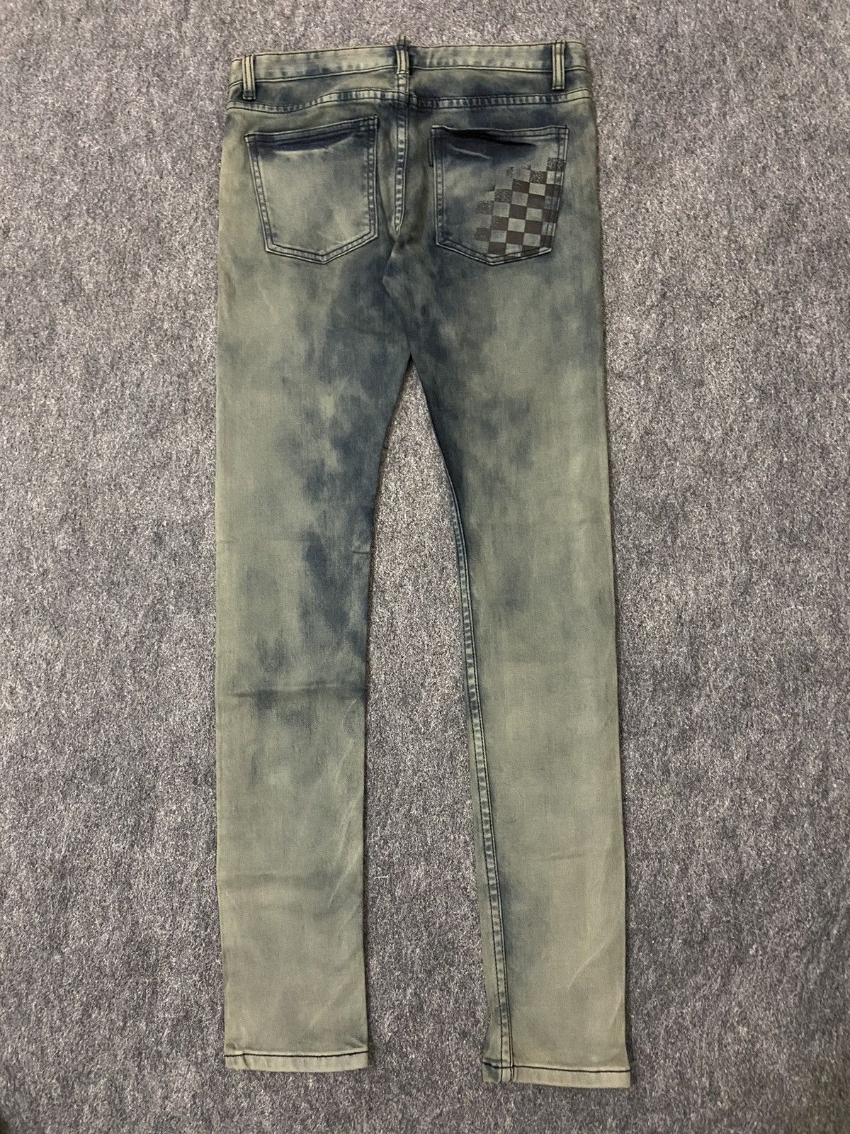 Black Barrett × Designer × Neil Barrett Black barrett denim pants slim fit Size 29" - 4 Thumbnail