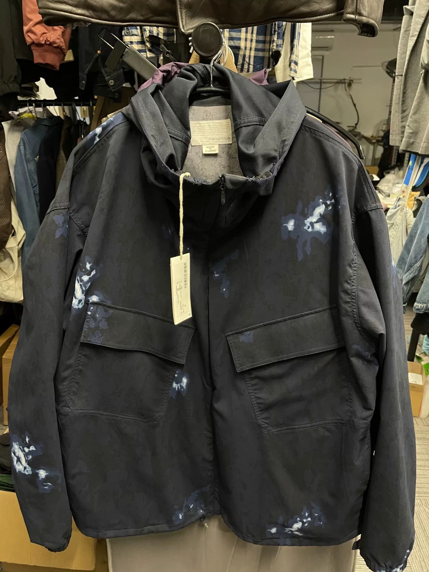 Nanamica nanamica ALPHADRY Zip Hooded Jacket Size US XL / EU 56 / 4 - 1 Thumbnail