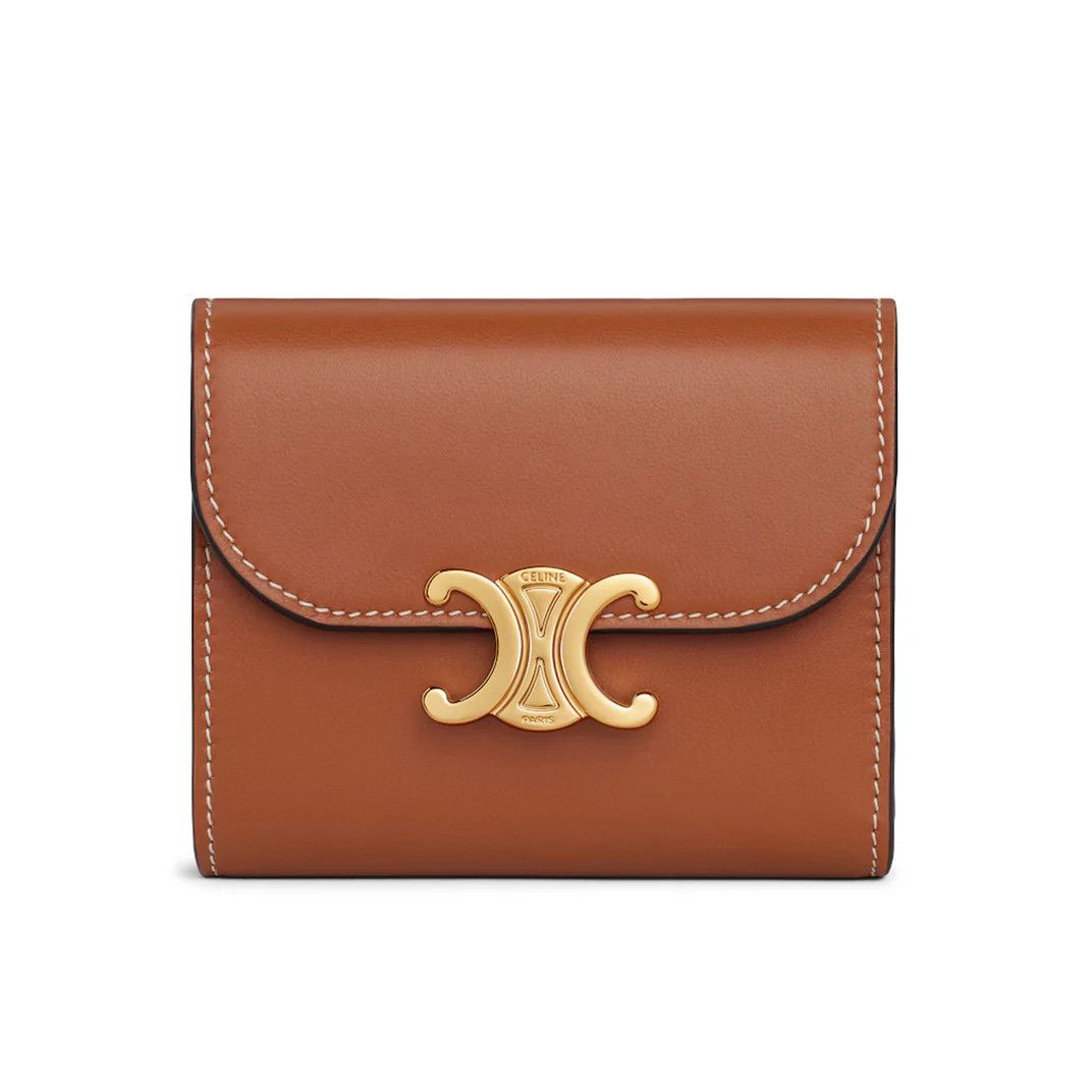 Celine CELINE $730 Tan Small Wallet New & Authentic Size ONE SIZE - 1 Thumbnail