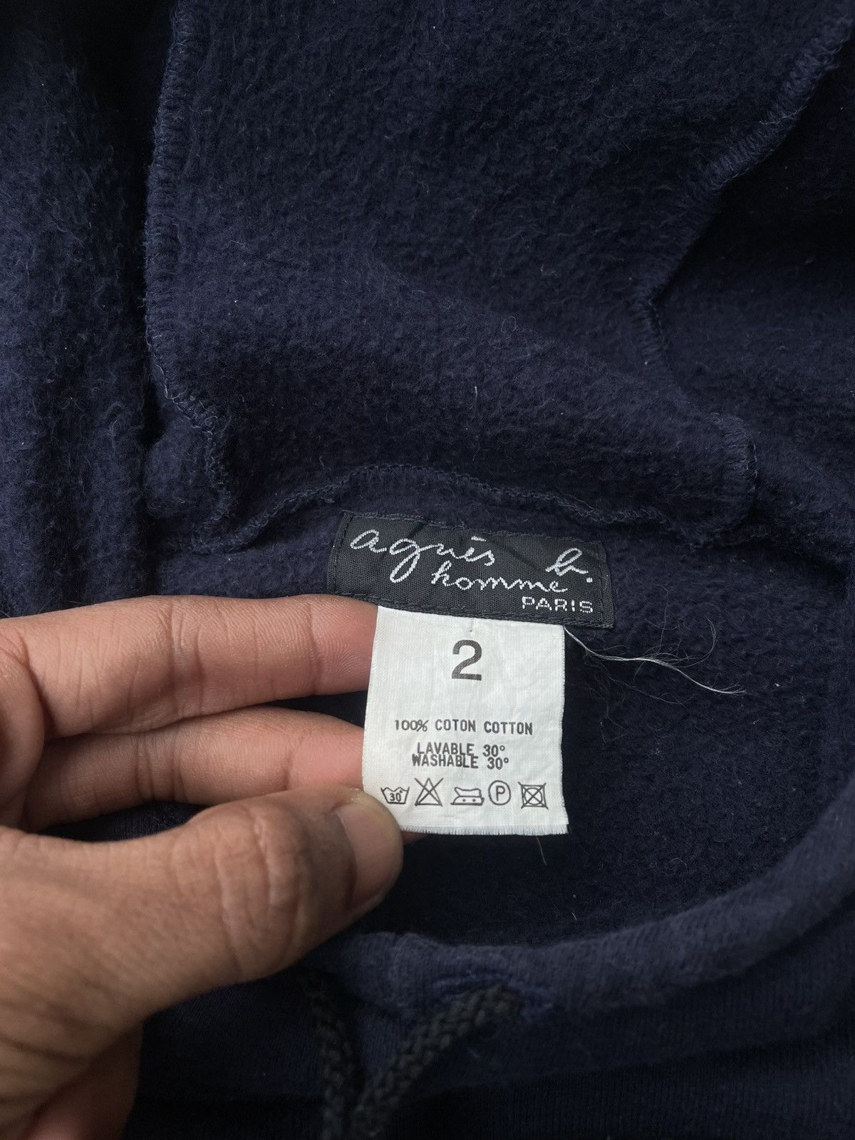 agnes b. Vintage Agnes.B Pullover Hoodie Size US M / EU 48-50 / 2 - 6 Thumbnail