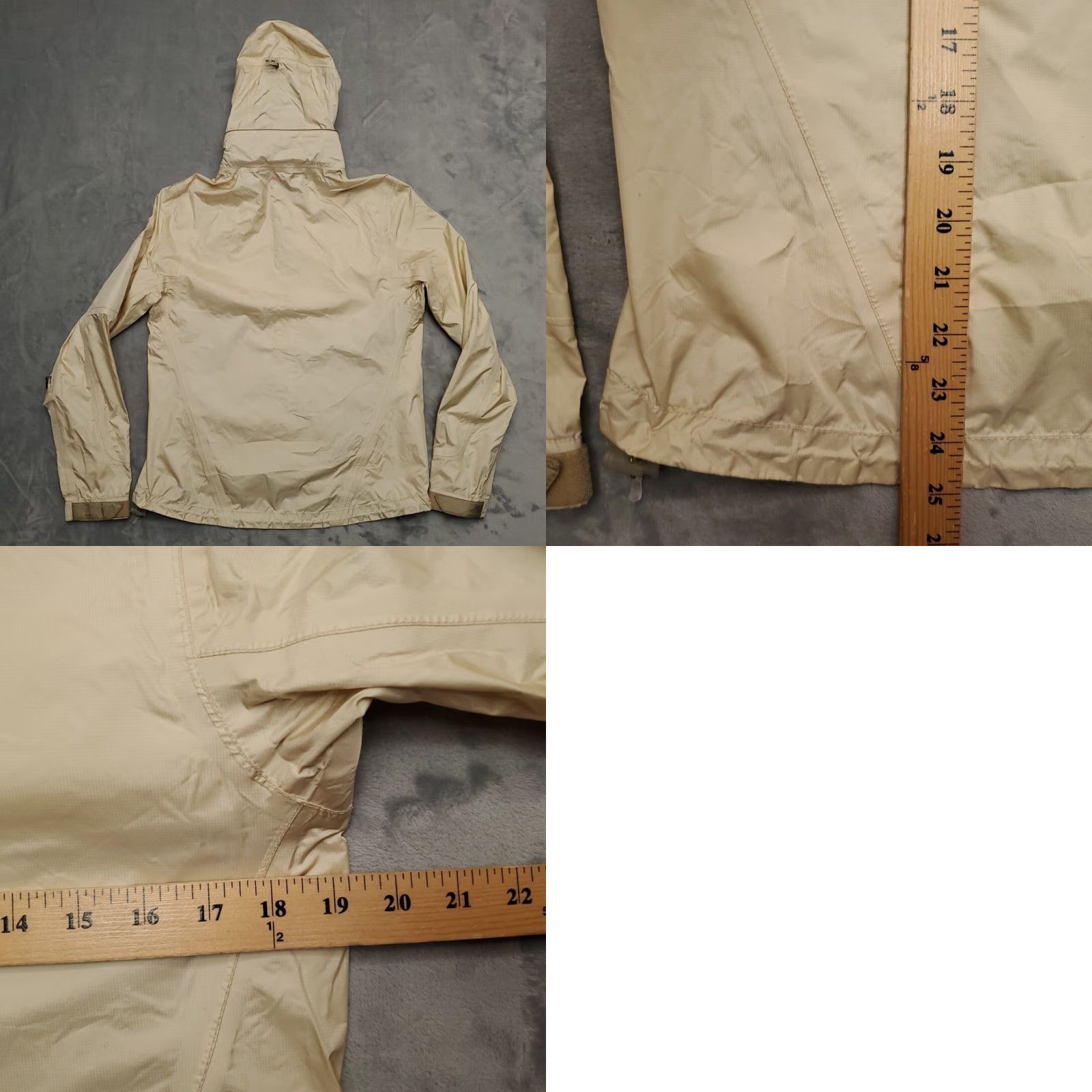 Vintage VINTAGE Polo Sport RLX Jacket Womens M Pale Yellow Hooded Windbreaker Packable Size M / US 6-8 / IT 42-44 - 8 Thumbnail