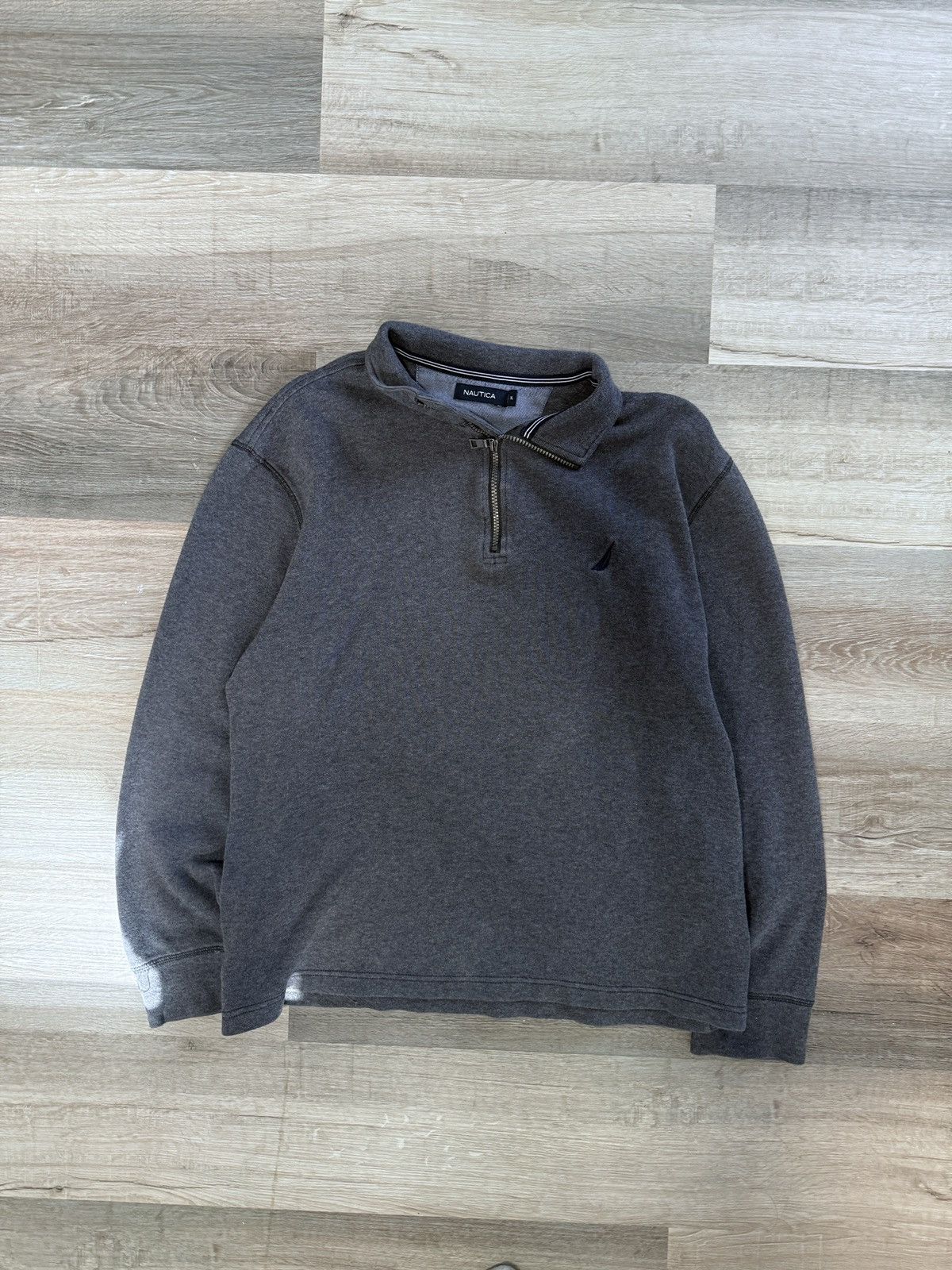 Nautica × Vintage Vintage Nautica long sleeve shirt - Men’s Pullover Sweater Size US XL / EU 56 / 4 - 1 Thumbnail