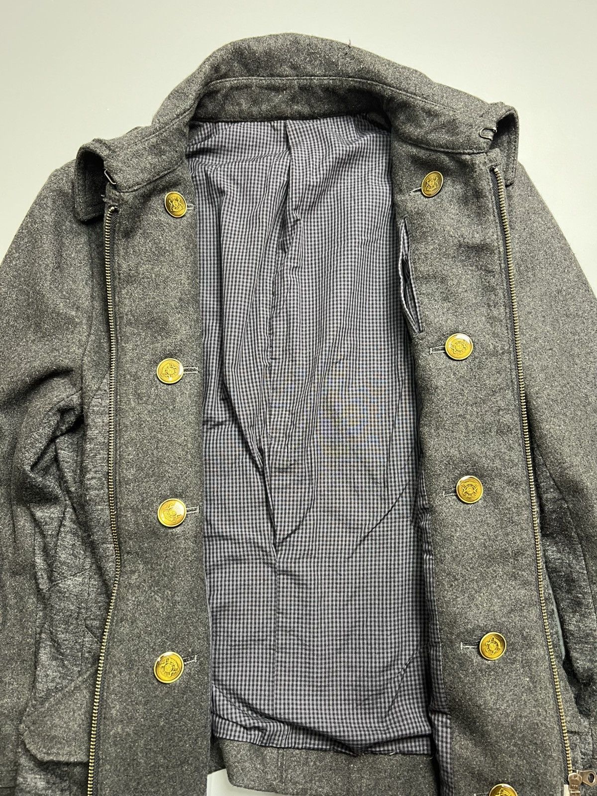 Japanese Brand × PPFM × Vintage Vintage 2000s PPFM Wool Coats With Hooded Size US M / EU 48-50 / 2 - 4 Thumbnail