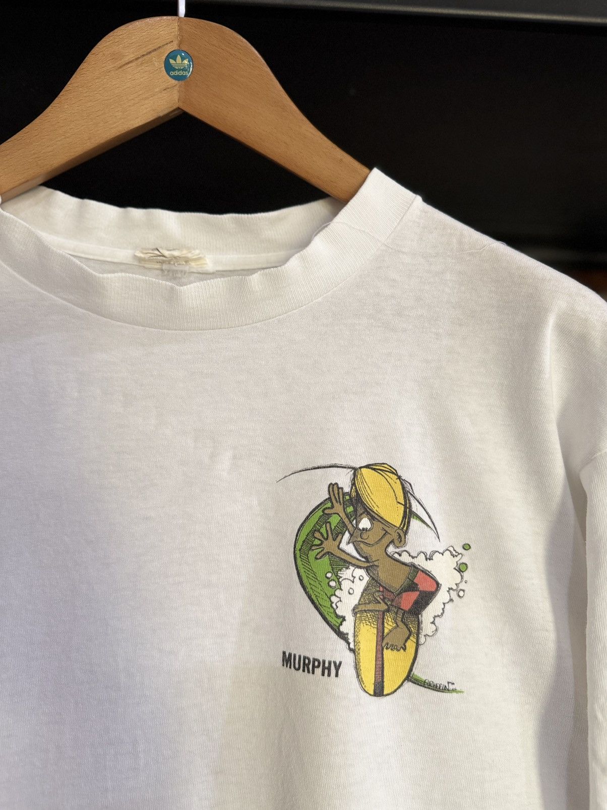 Vintage Vintage 90s Murphy Surfer Publications Photo tee Size US L / EU 52-54 / 3 - 7 Thumbnail