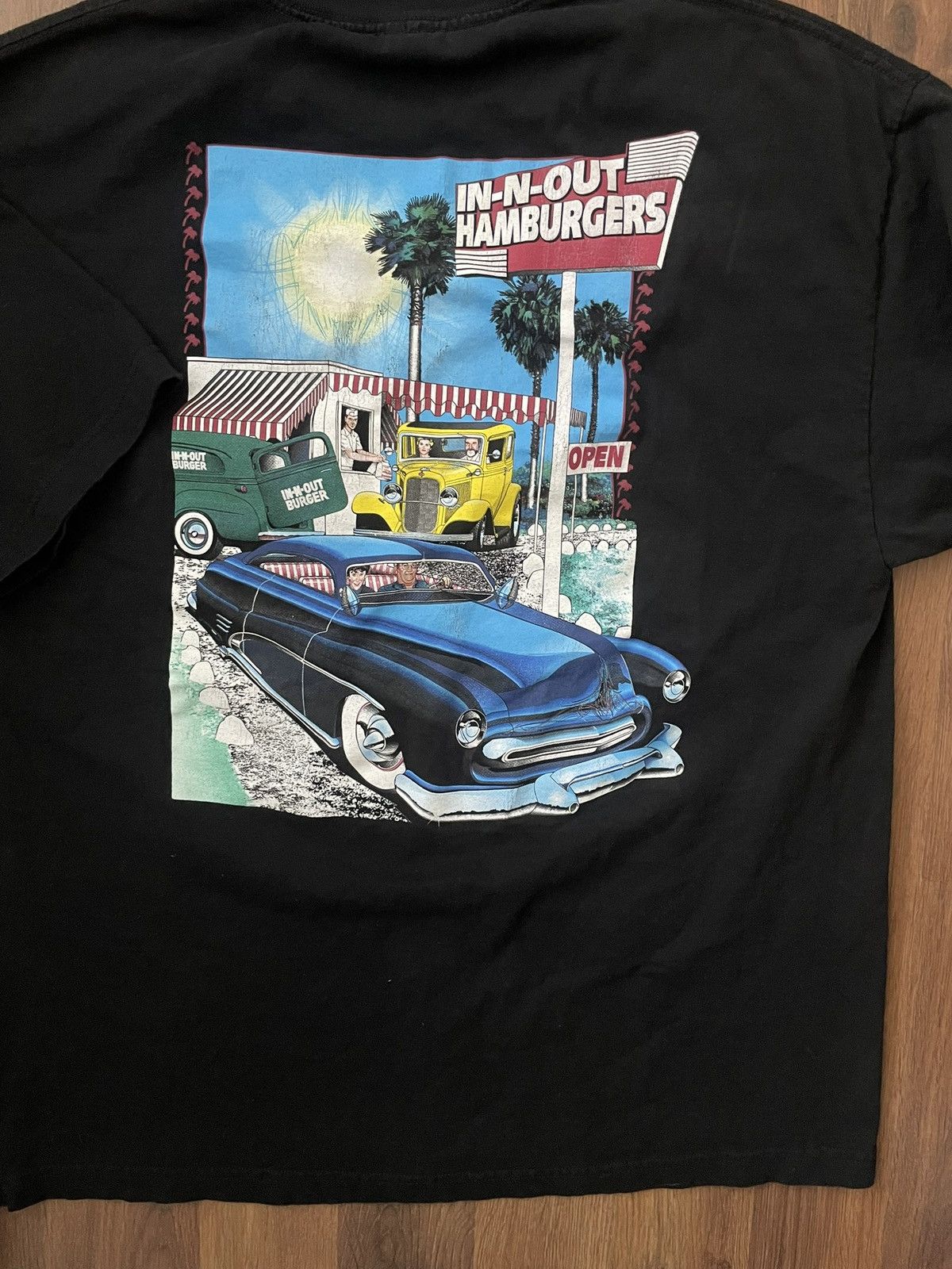 Vintage Y2K In & Out Tee Size US XXL / EU 58 / 5 - 4 Thumbnail