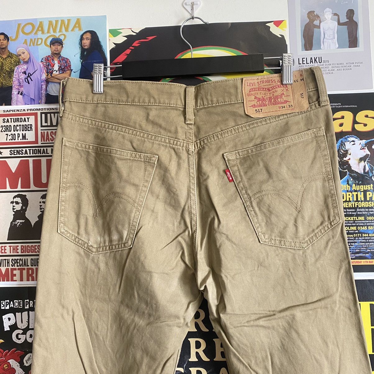 Levi's Vintage Levi’s 517 Y2k Flare Chino Pants Size US 34 / EU 50 - 11 Thumbnail